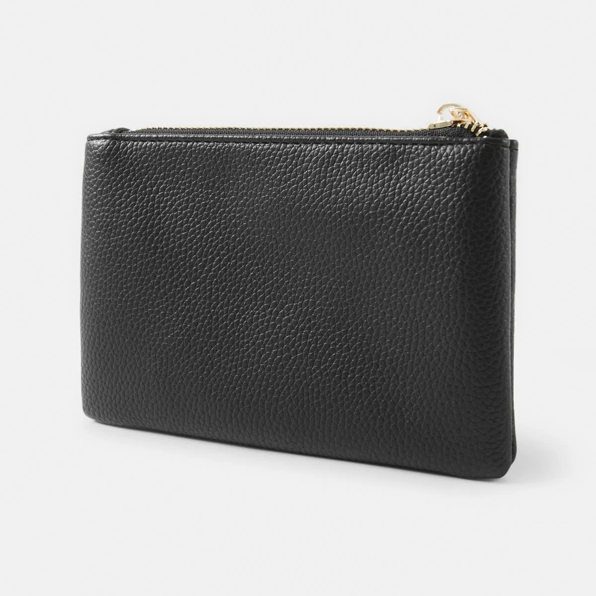 2 Double Pocket Purse BLACK, 2 of 4