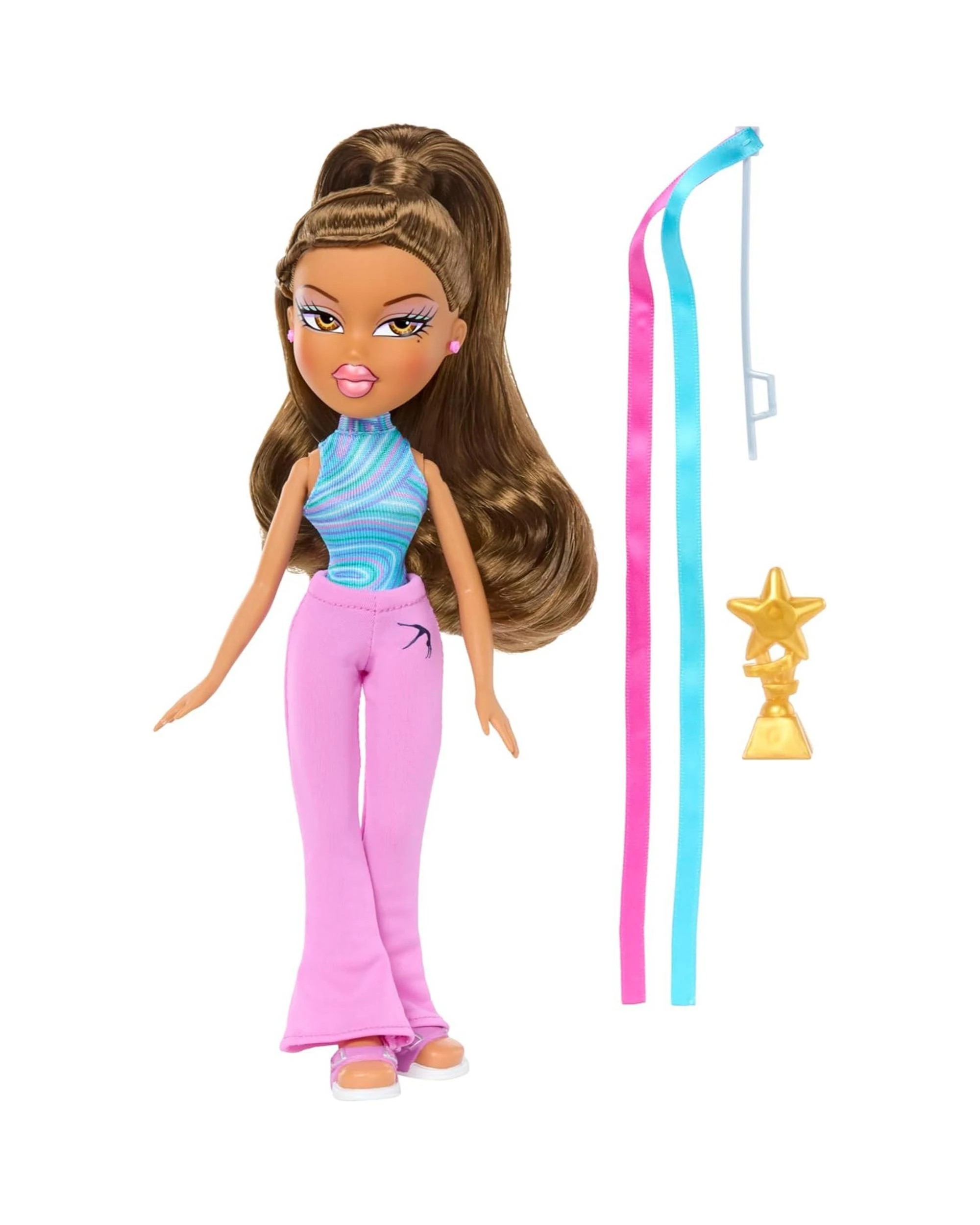 2 Bratz Play Sportz Yasmin Gymnastics Star Doll, 2 of 7