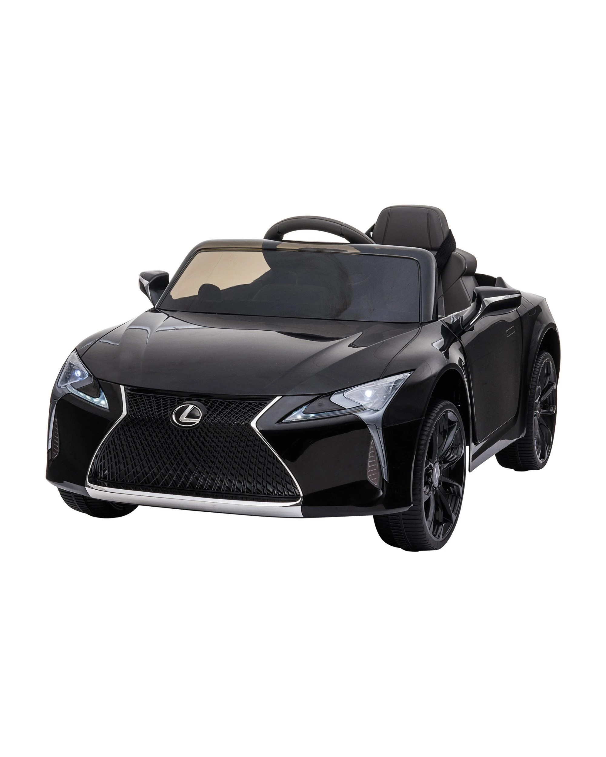 1 Kahuna Licensed Lexus LC 500 Kids Electric Ride On Car - Black, 1 of 9