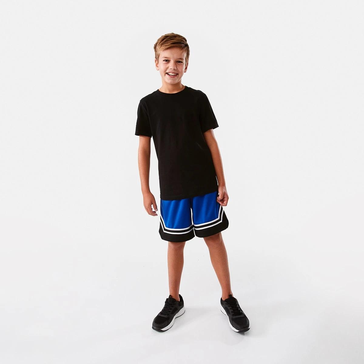 7 Active Kids Basketball Shorts Nauticlblu, 7 of 10