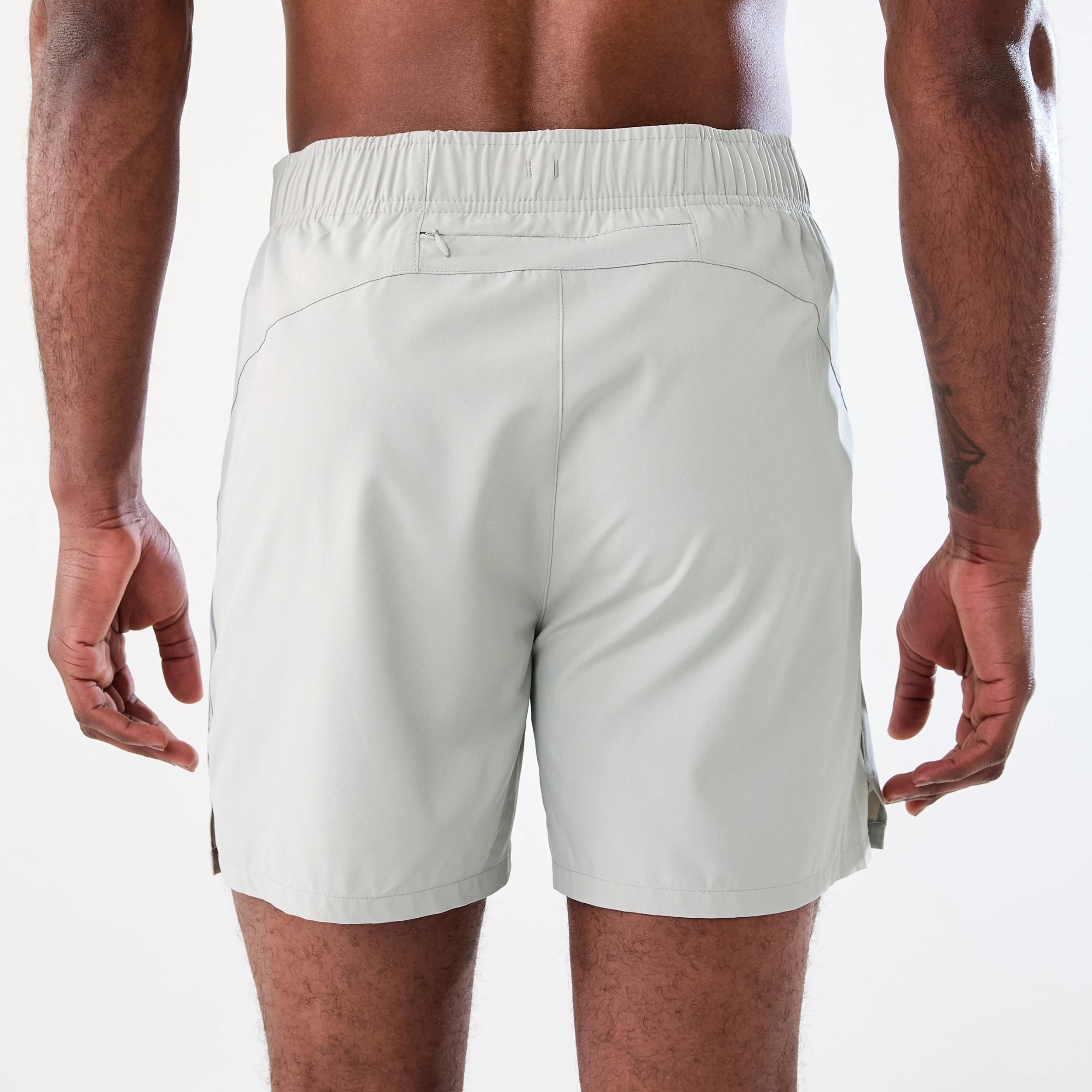 3 Active Mens Woven Stretch Shorts REEF GREY, 3 of 8