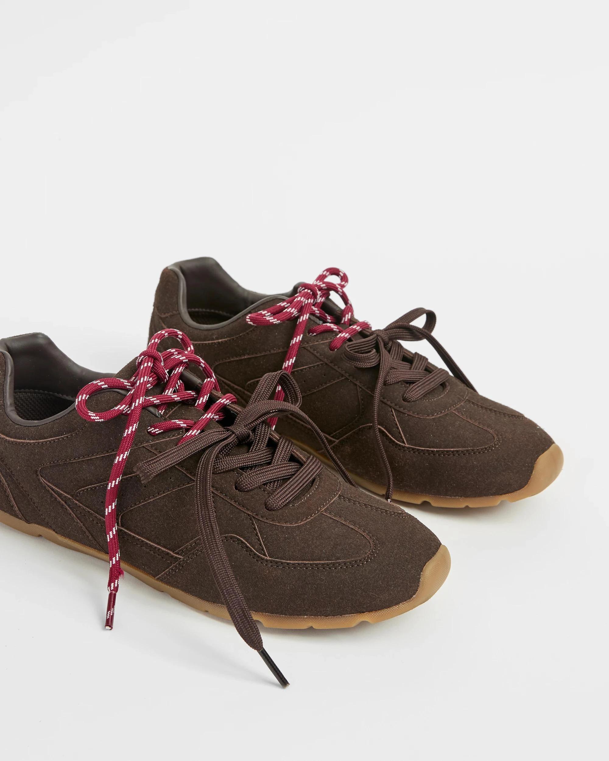 1 Target Woman Retro Sneaker - Lianna CHOCOLATE BROWN, 1 of 5