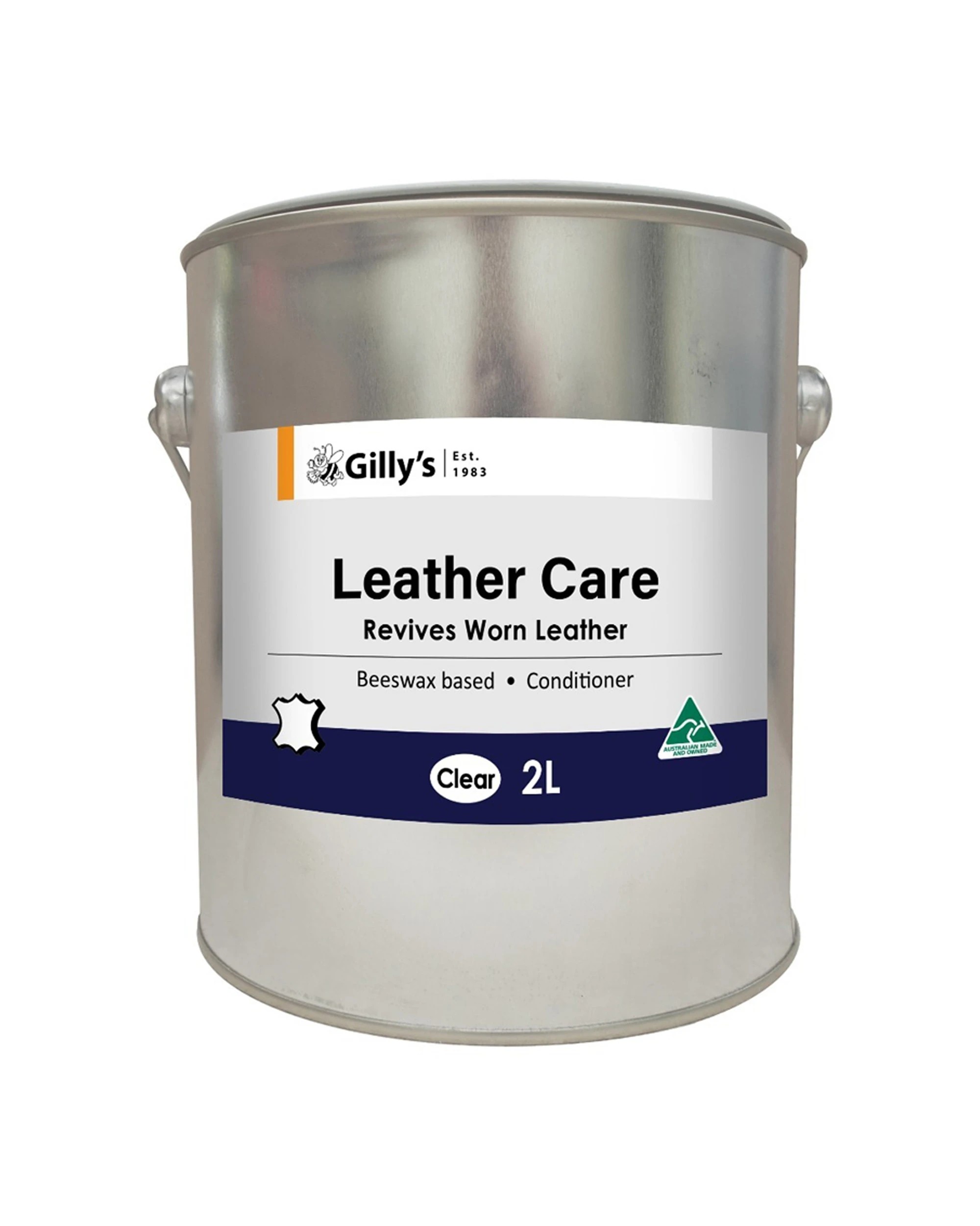 1 Gillys Non Toxic Pure Beeswax Home Leather Care Wax 2L Conditioner - Clear, 1 of 1