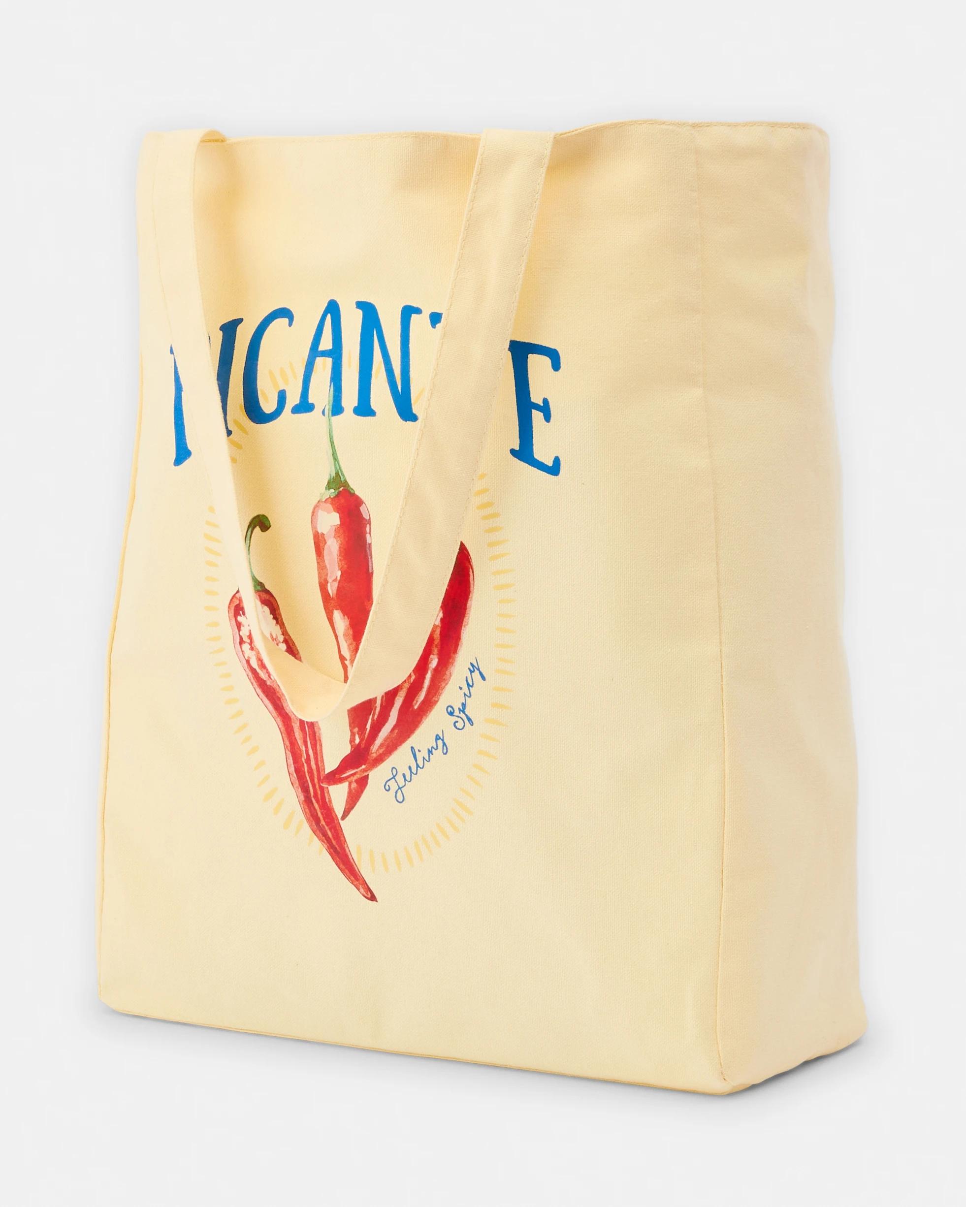 2 Alexa Canvas Shopper Bag Picante, 2 of 5