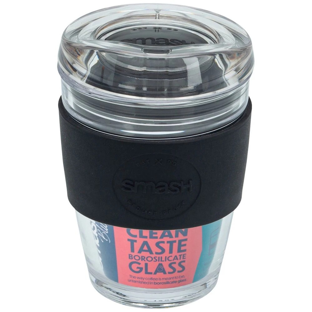 5 Smash Blue Glass Barista Buddy 350mL Black, 5 of 7