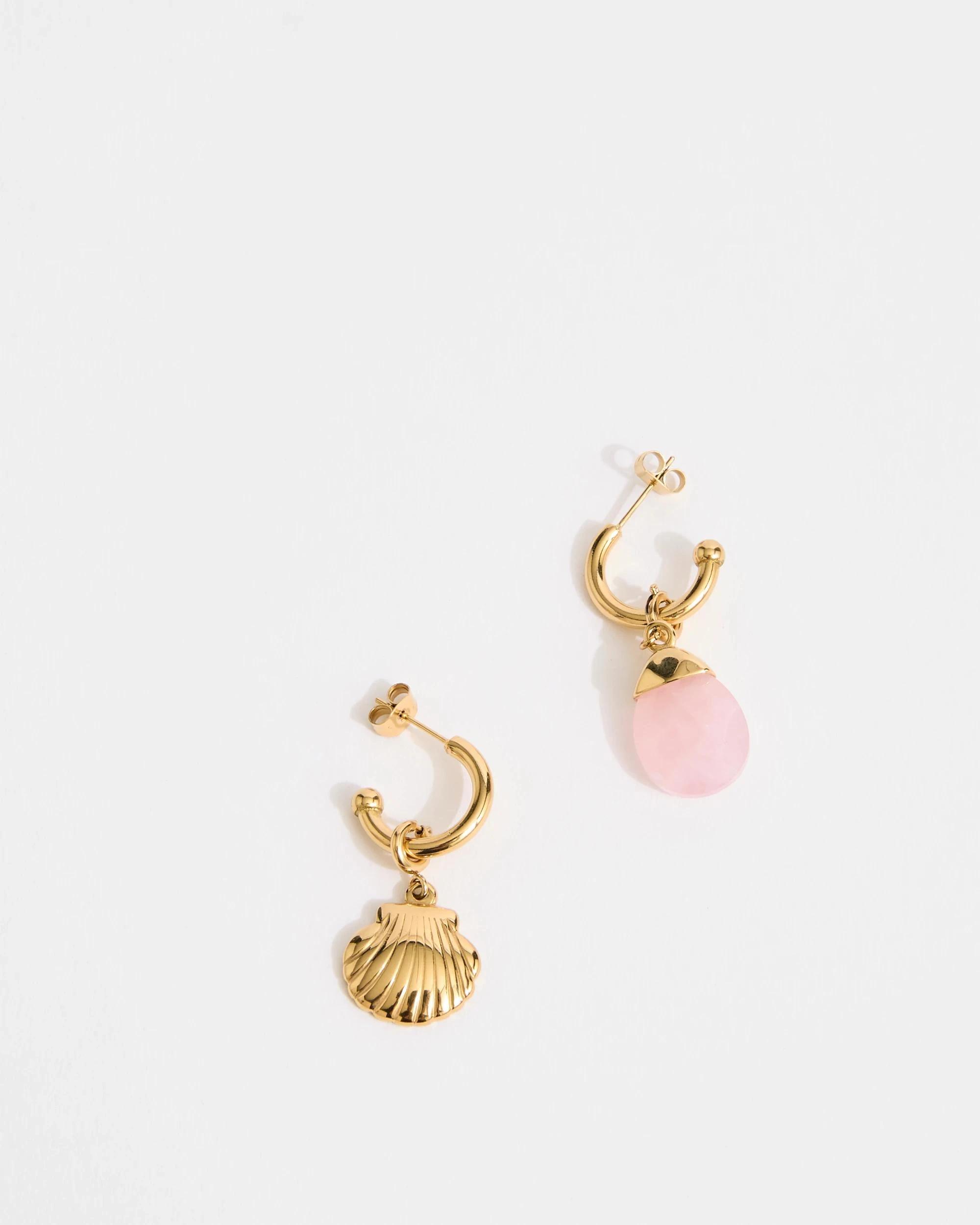 4 Target Woman Waterproof 3 Pack Beach Theme Charm Set GOLD, 4 of 5