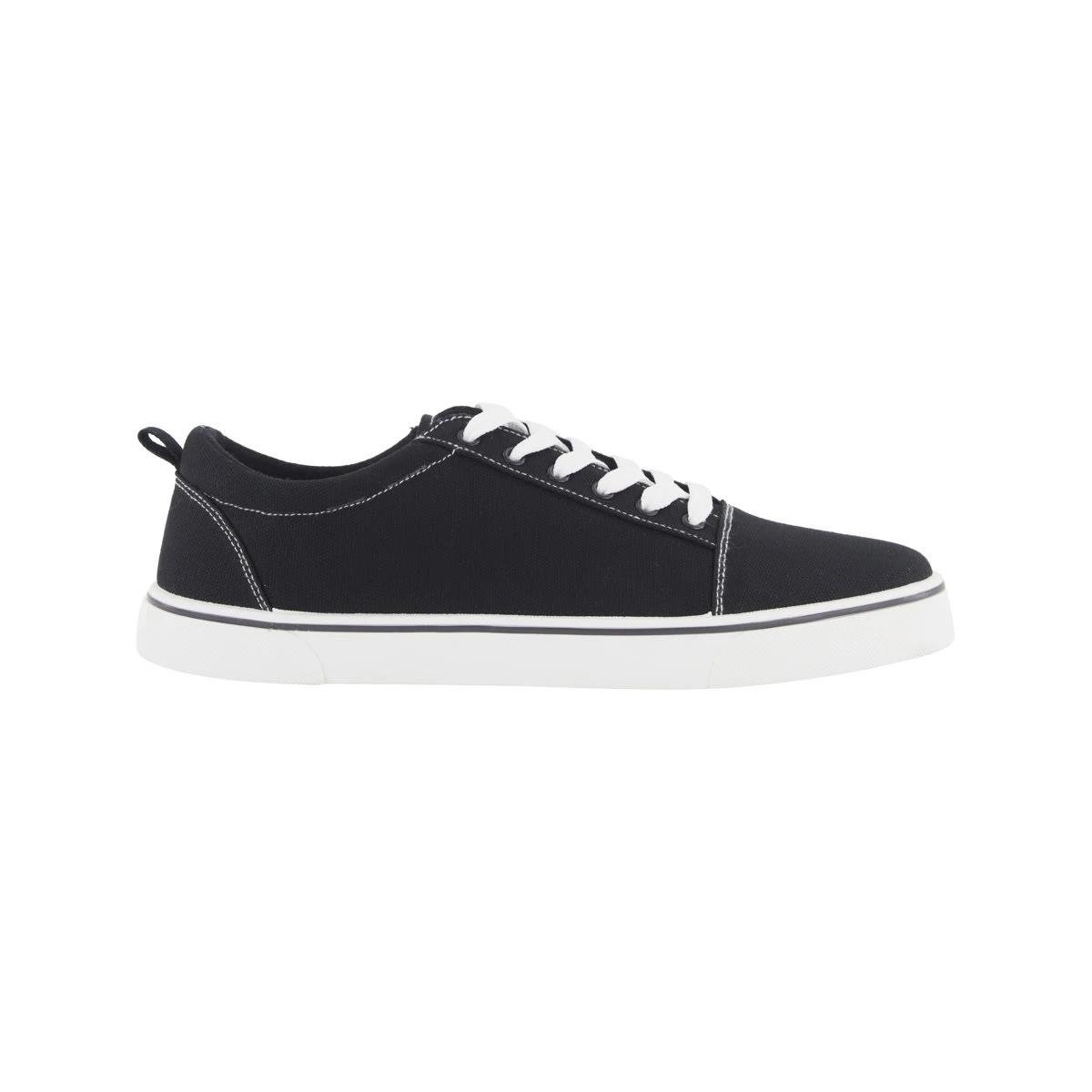 1 Casual Canvas Shoes Black, 1 of 5