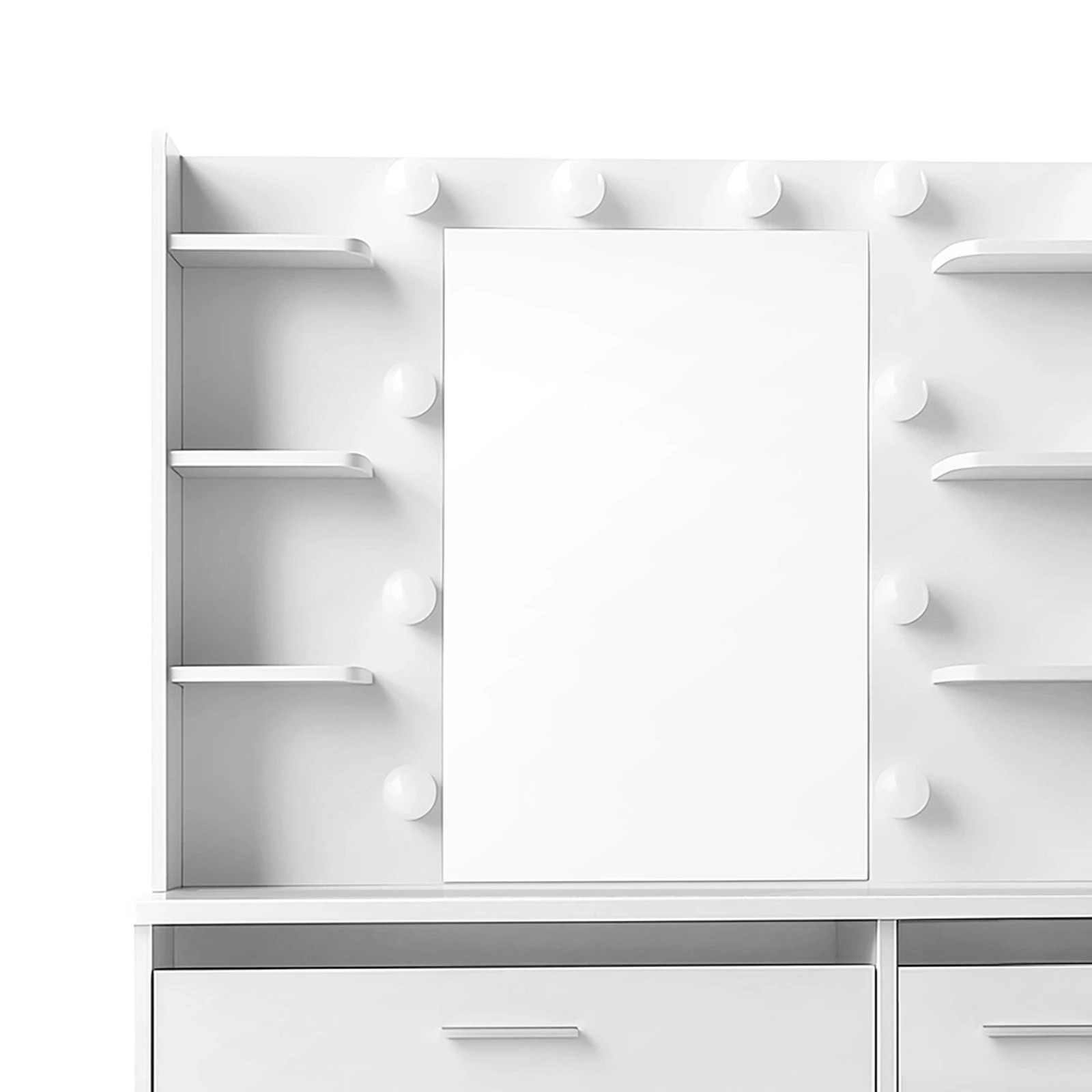 5 Ausway Hollywood Makeup Table Vanity Dresser Dressing 10 LED Lighted Mirror, 5 of 5