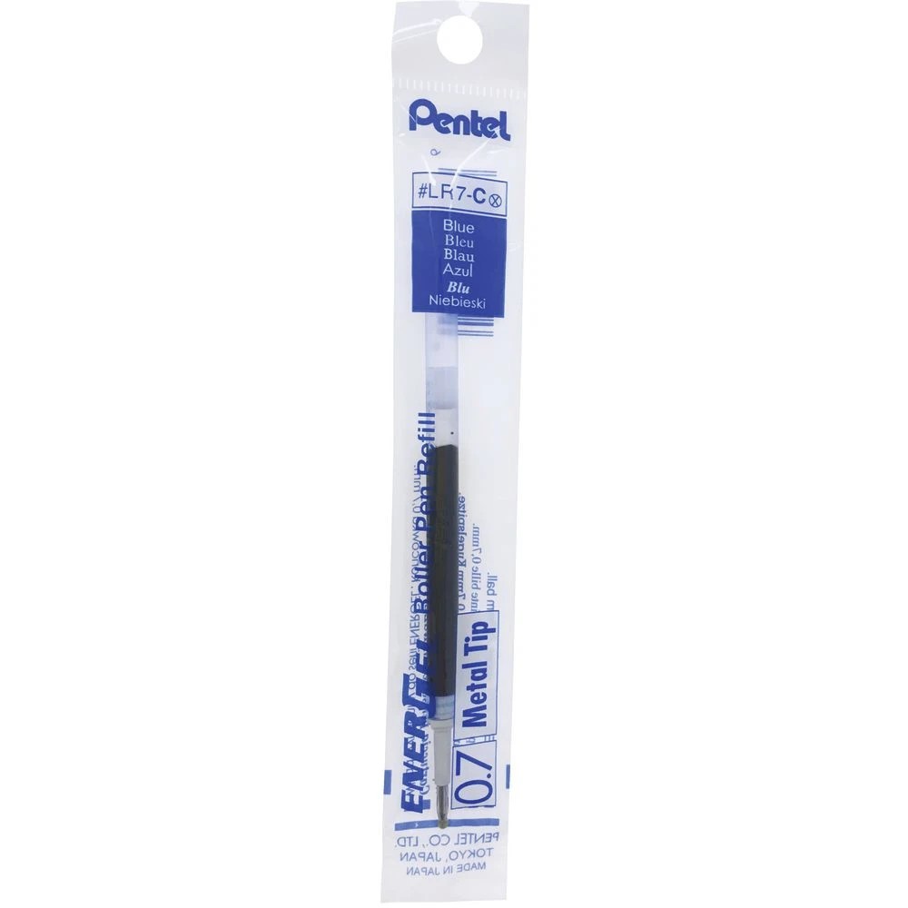 3 Pentel Energel Pen Refill 0.7mm Blue, 3 of 4