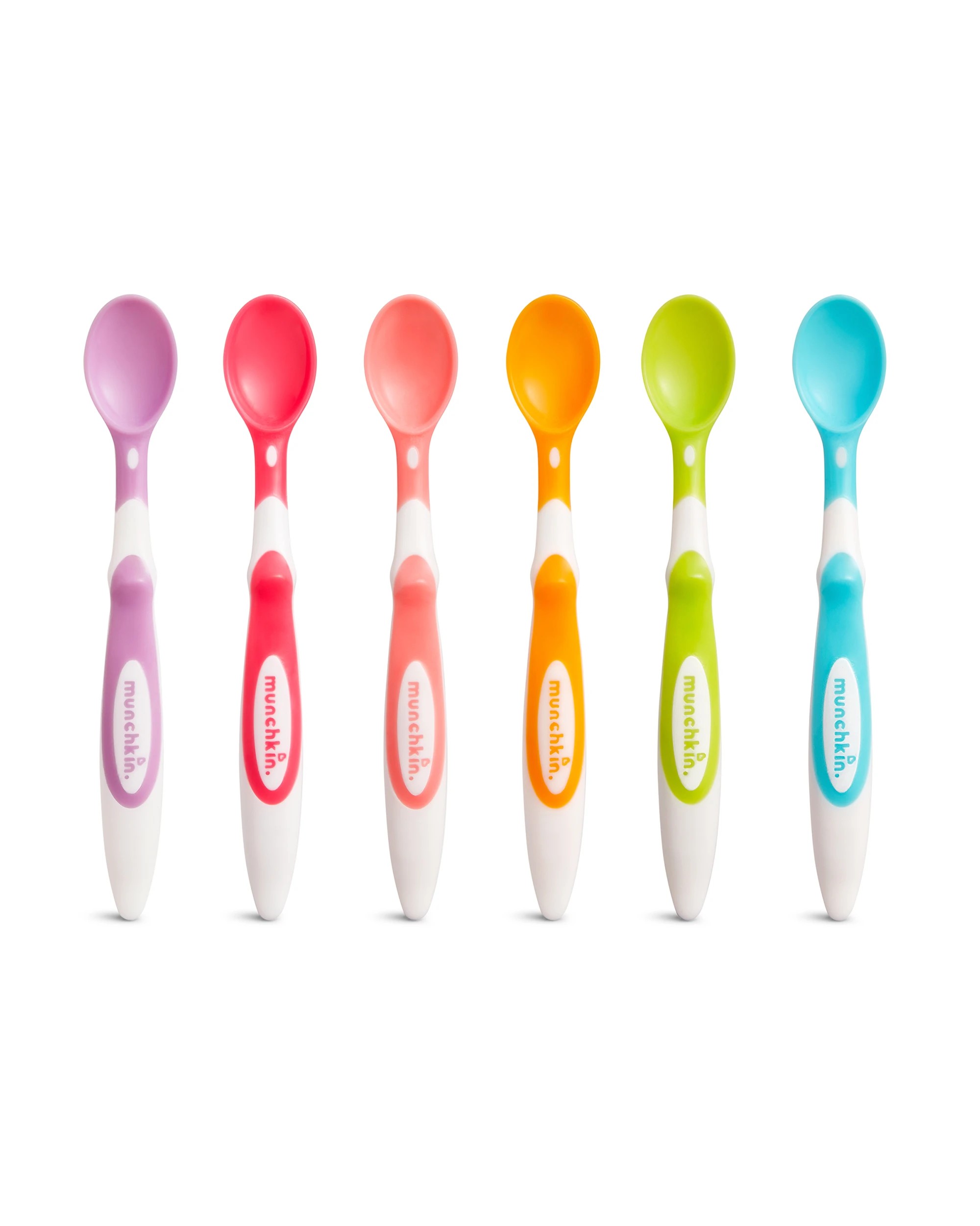 1 Munchkin Soft-Tip Infant Spoons - 6Pk - Multi, 1 of 9
