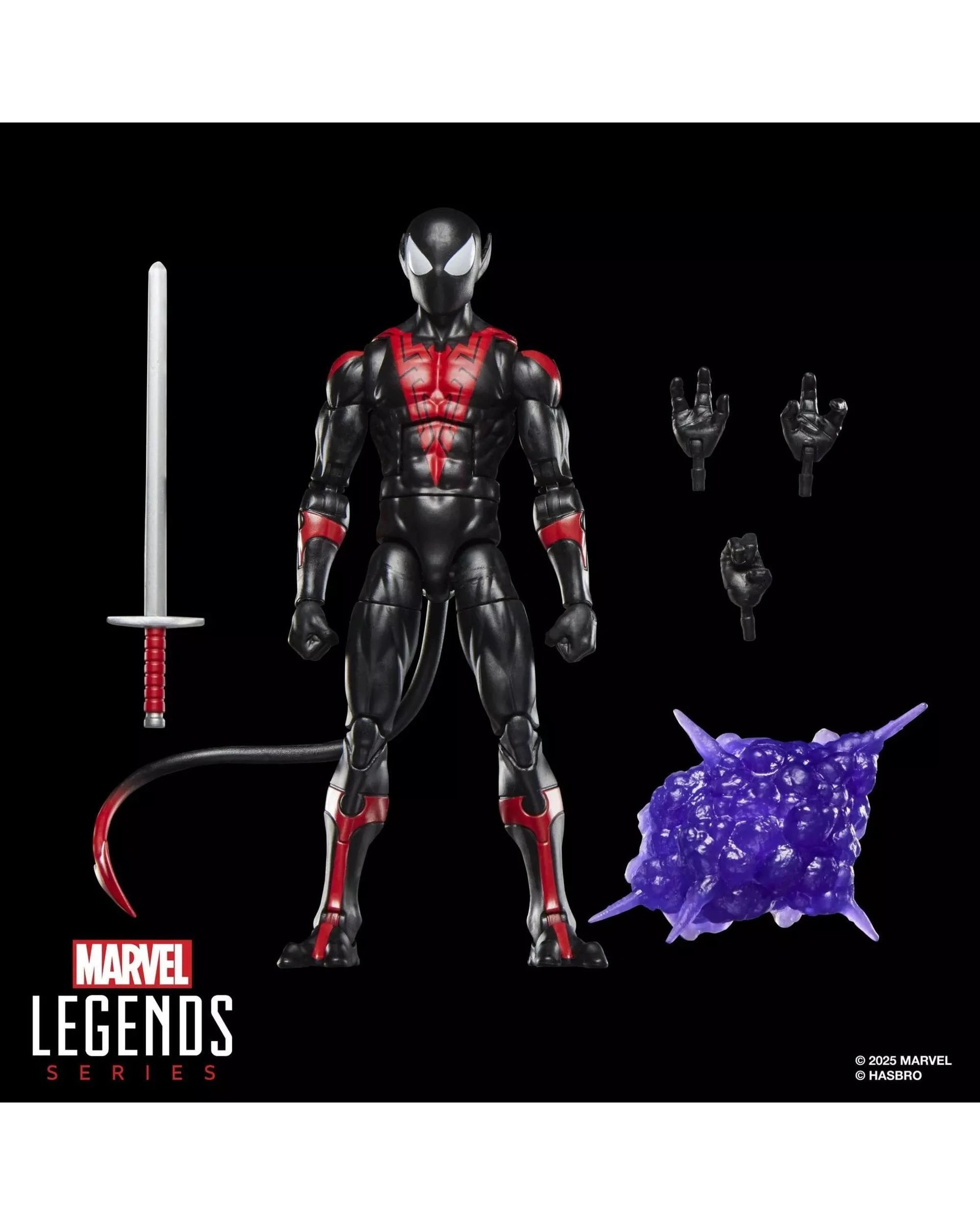 8 Marvel Legends Series: Uncanny Spider-Man - Nightcrawler, 8 of 8