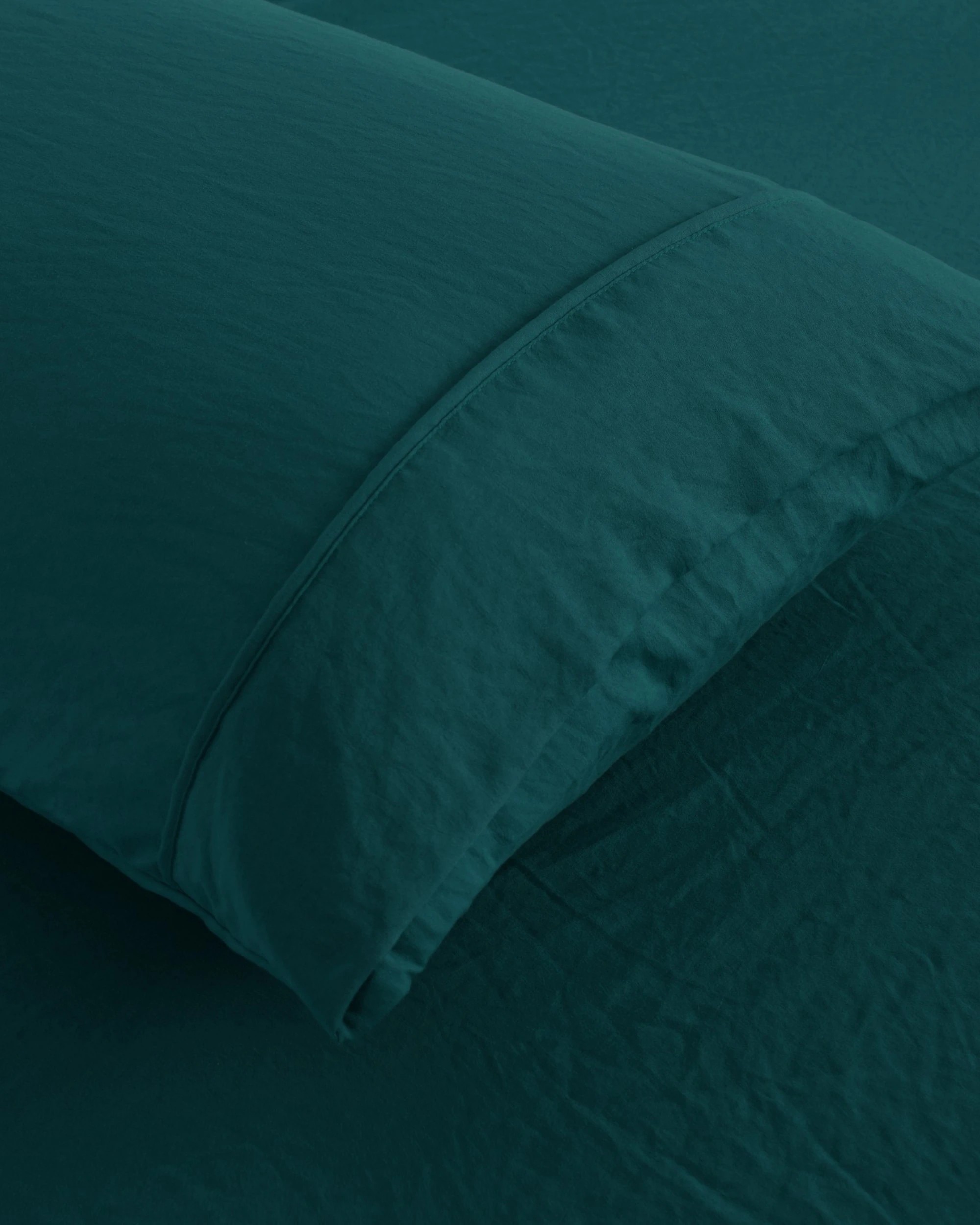 3 Dreamaker Superfine Washed Microfibre Combo Fitted Sheet Set - Super King Bed - Teal, 3 of 10