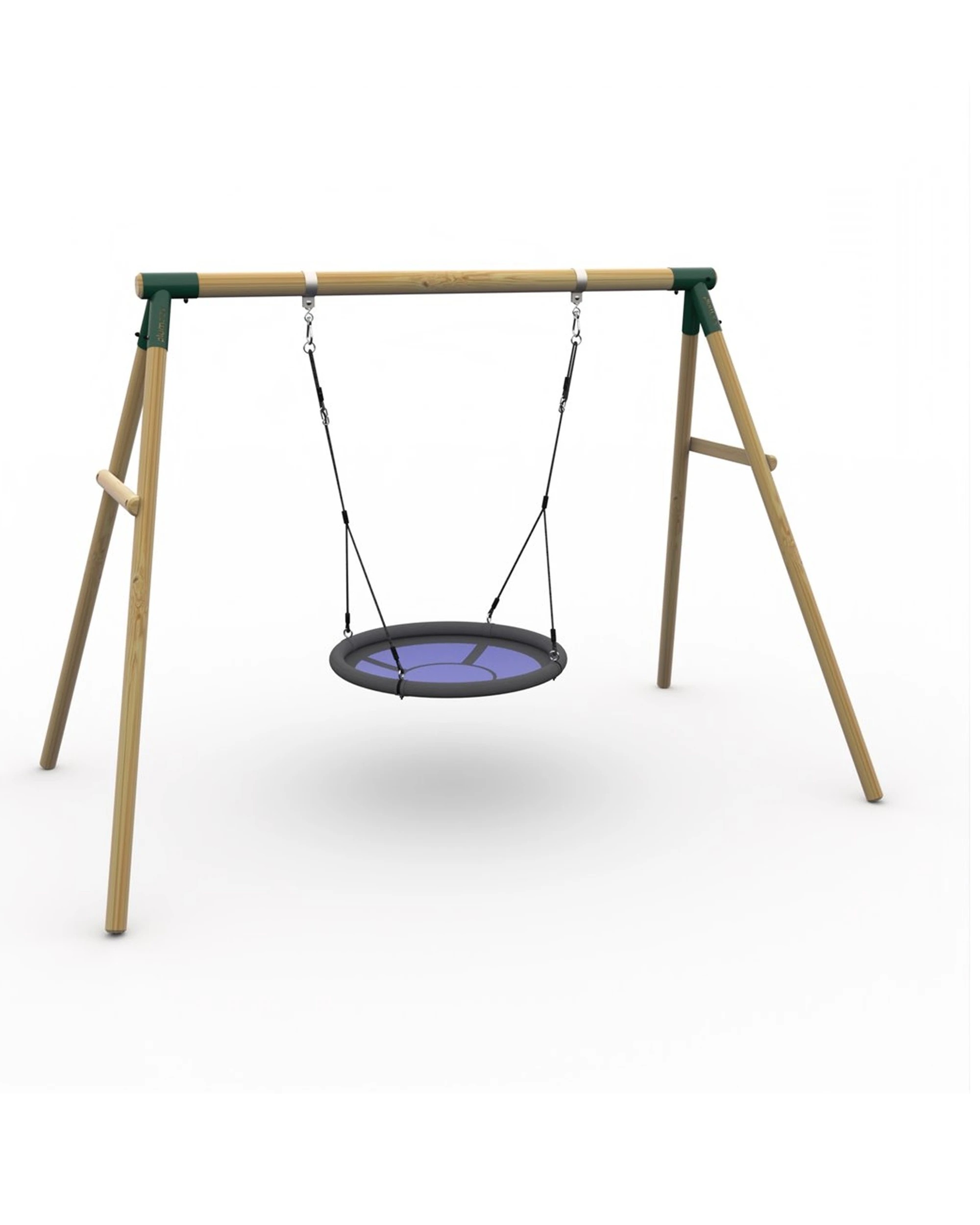 2 Plum Play Au Wooden Nest Swing Set Spider Monkey Ages 3 And Up Eco Friendly
 - Multi, 2 of 6