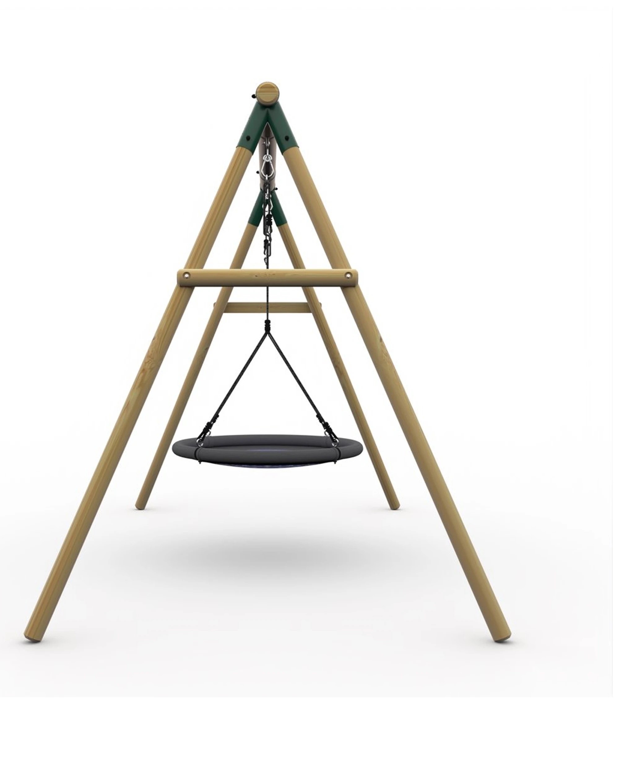 4 Plum Play Au Wooden Nest Swing Set Spider Monkey Ages 3 And Up Eco Friendly, 4 of 6