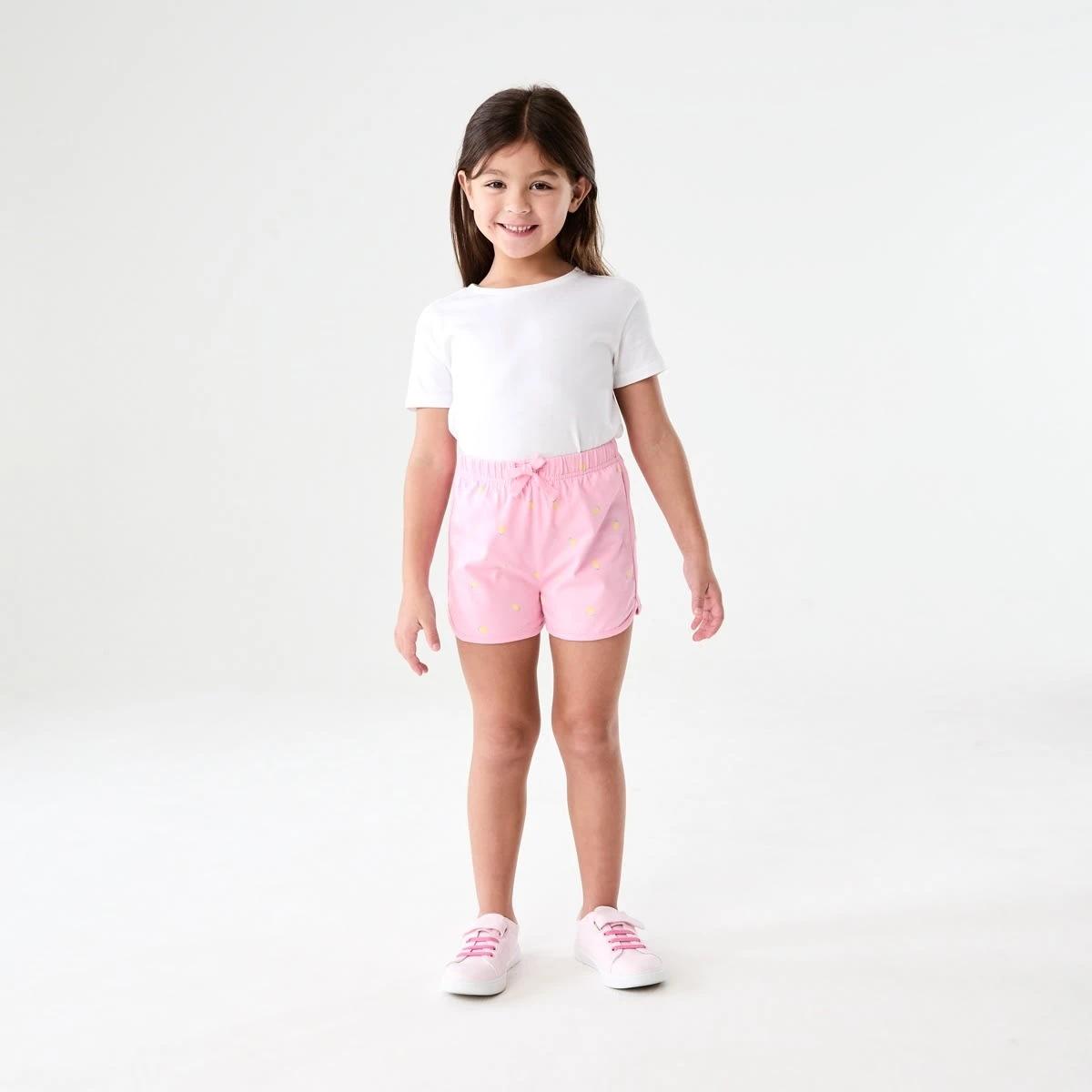 5 Print Jersey Shorts MINI CITRUS PRISMATIC PINK, 5 of 6