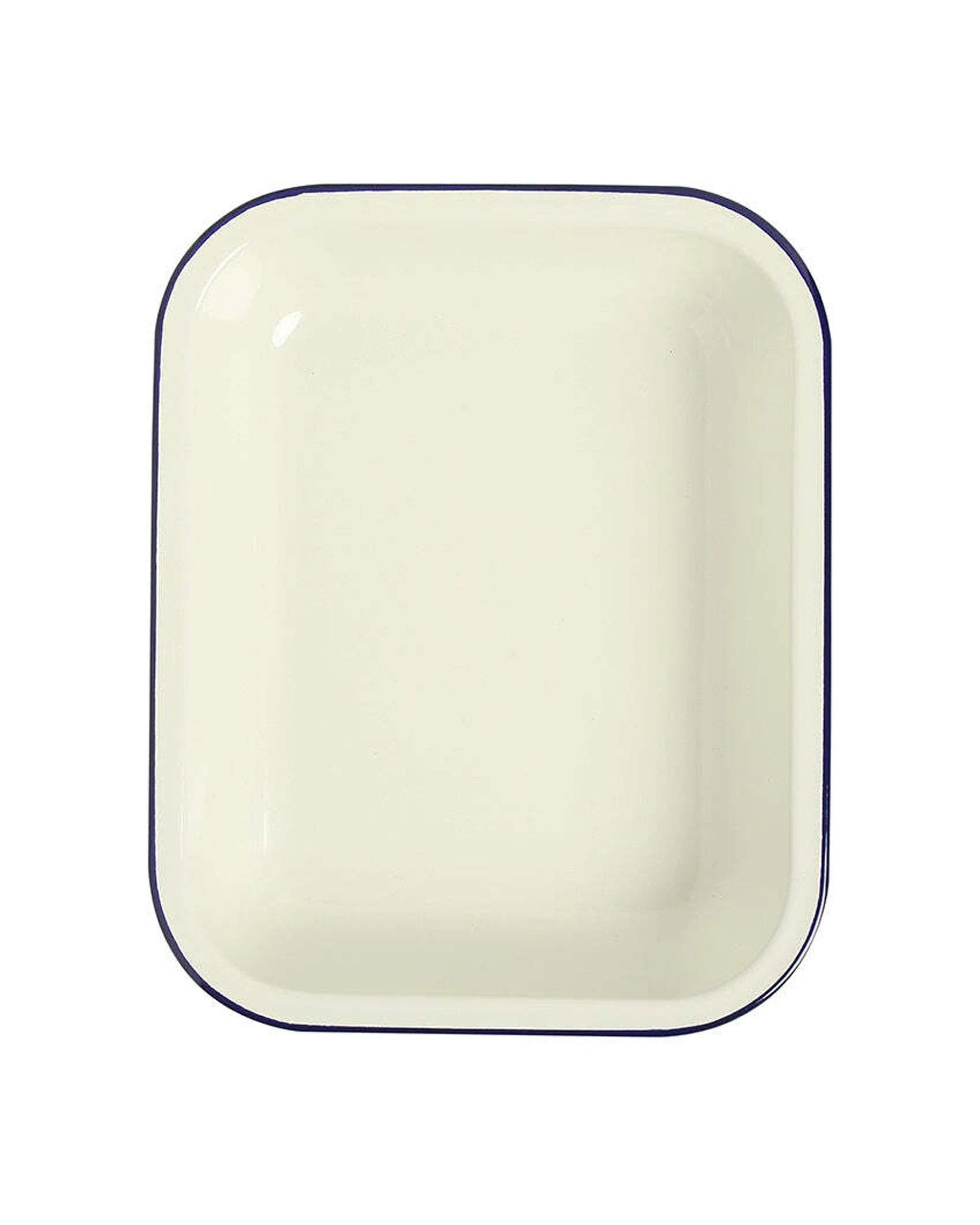 1 Wiltshire Double Coated Porcelain Enamel Oblong Baking Dish 1.5L - Blue, 1 of 2
