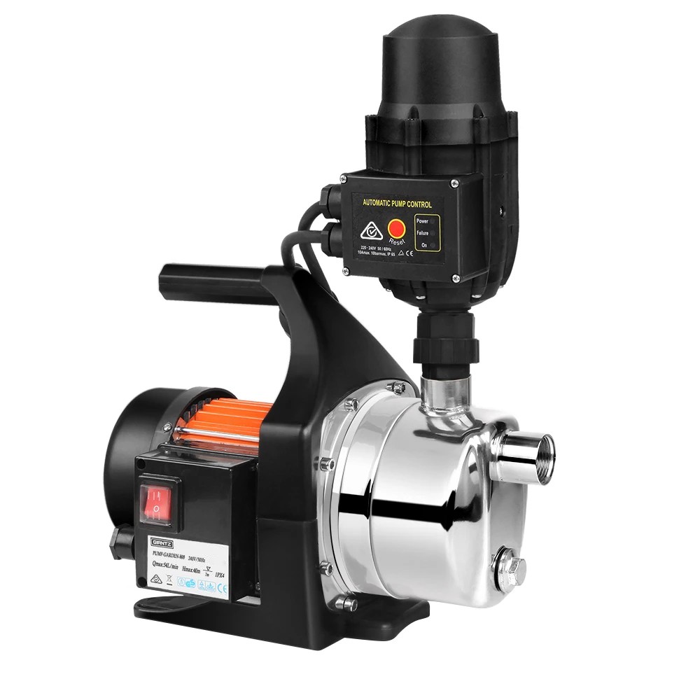 1 Giantz Garden Water Pump High Pressure 800W Max. Tank Rain Farm Irrigation House - Multi, 1 of 5