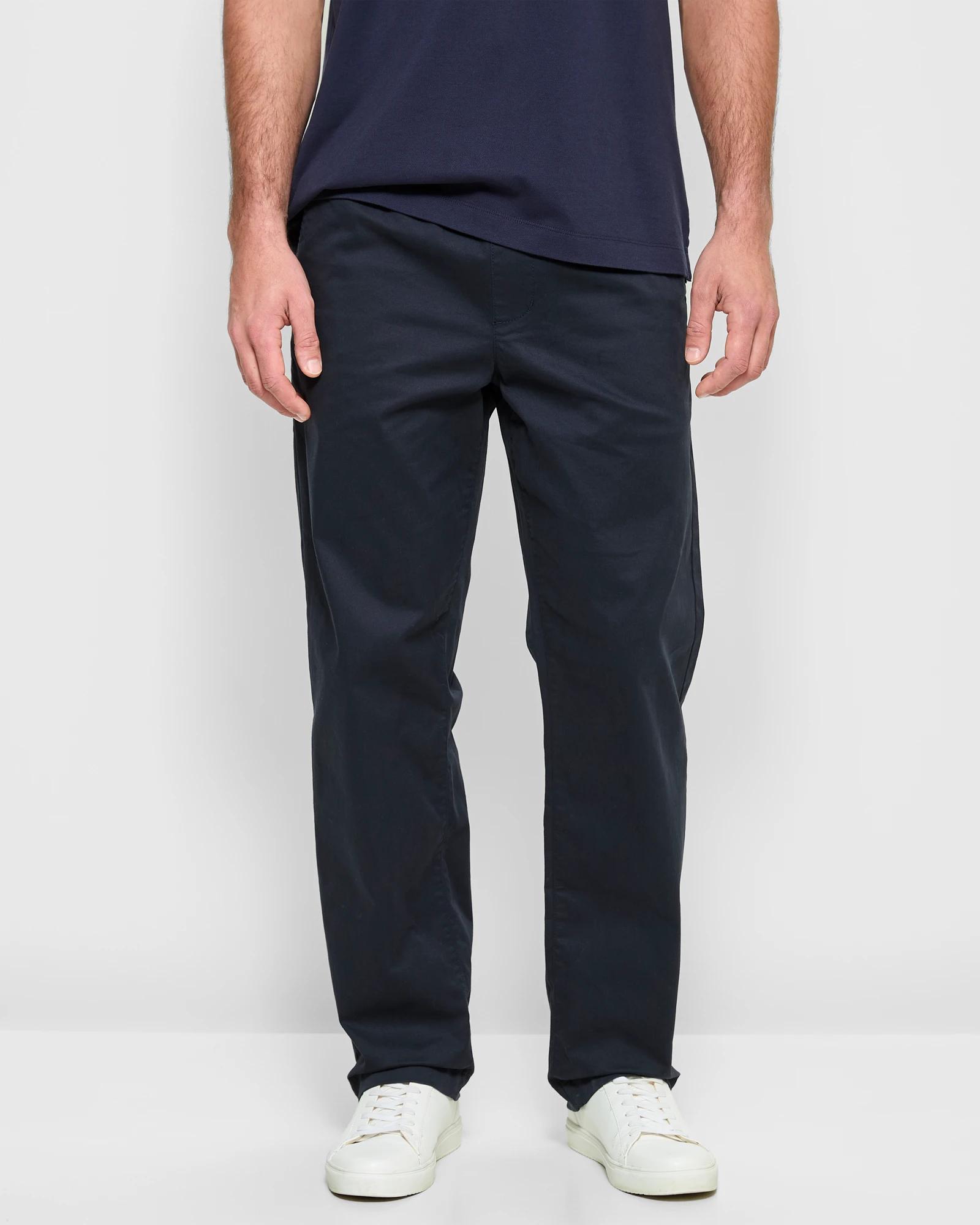 1 Target Australian Cotton Relaxed Chino Pants NAVY BLUE, 1 of 5