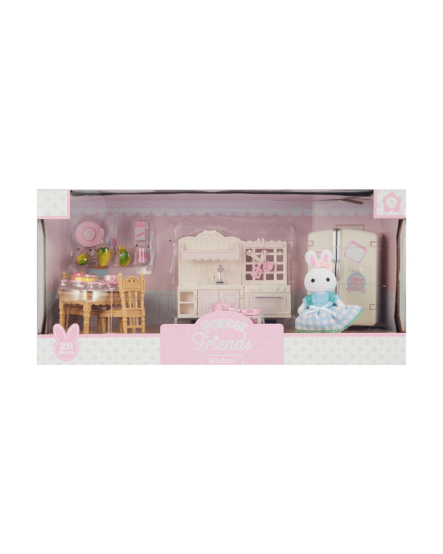 29 Piece Forest Friends: Kitchen Pla