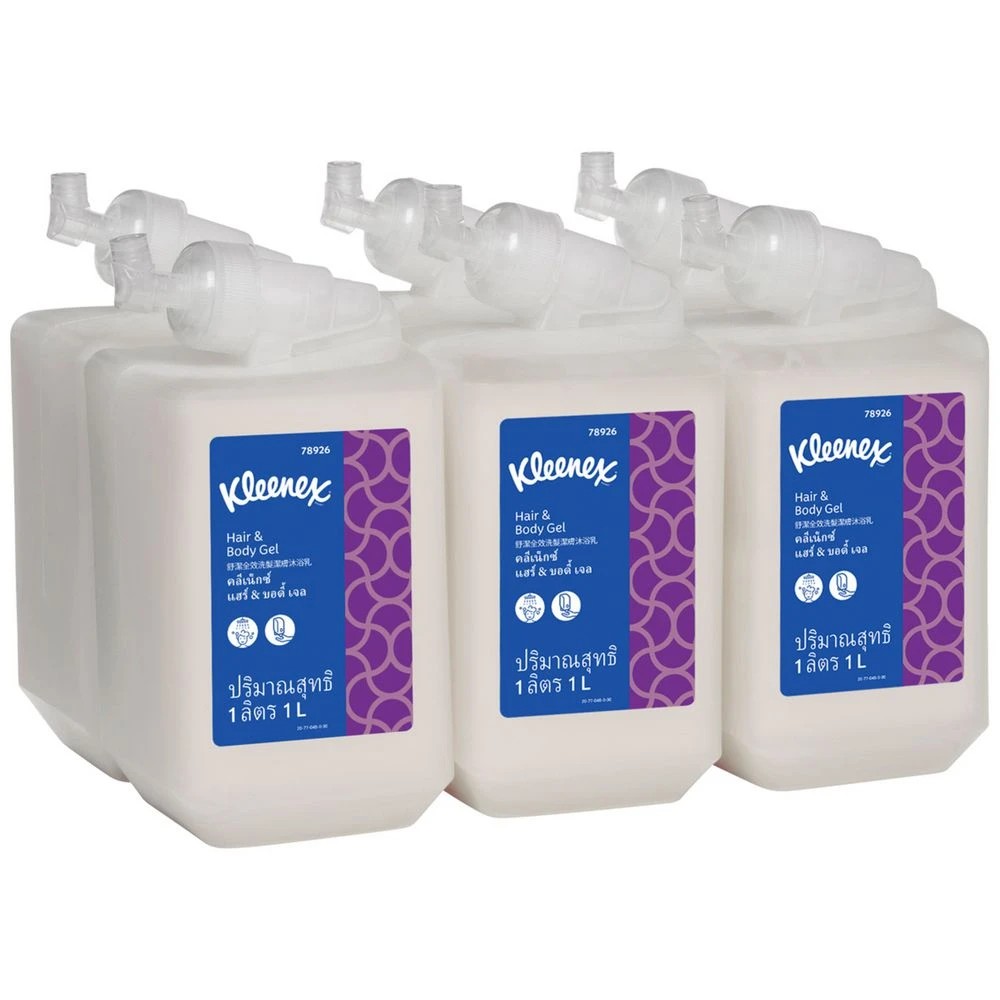 2 Kleenex Hair & Body Gel 1000mL Cartridge 6 Pack, 2 of 5