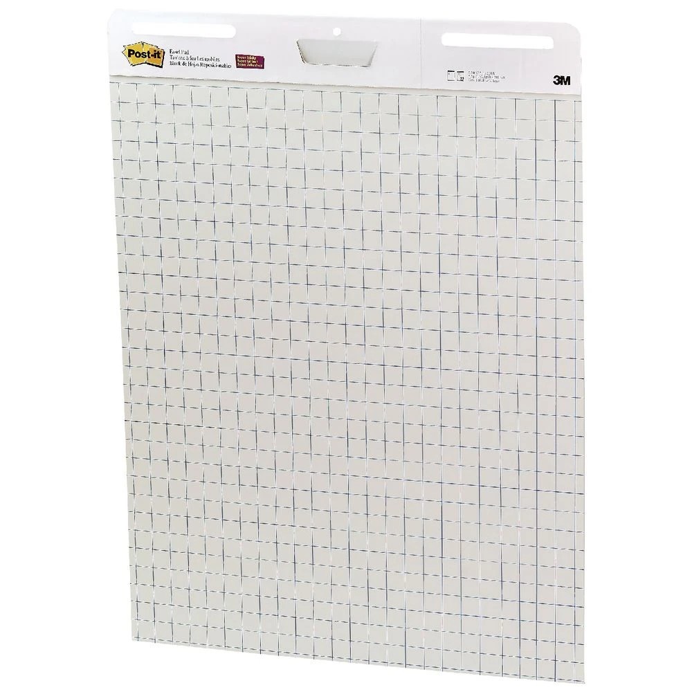 2 Post-it Grid Easel Pad 635 x 775mm Blue, 2 of 4
