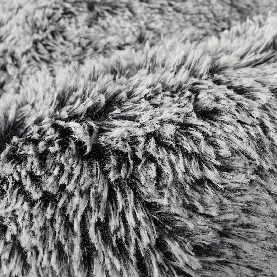 5 Pawz Upgraded 120X120X26Cm Removable Cover Calming Bed In Charcoal Colour, 5 of 9