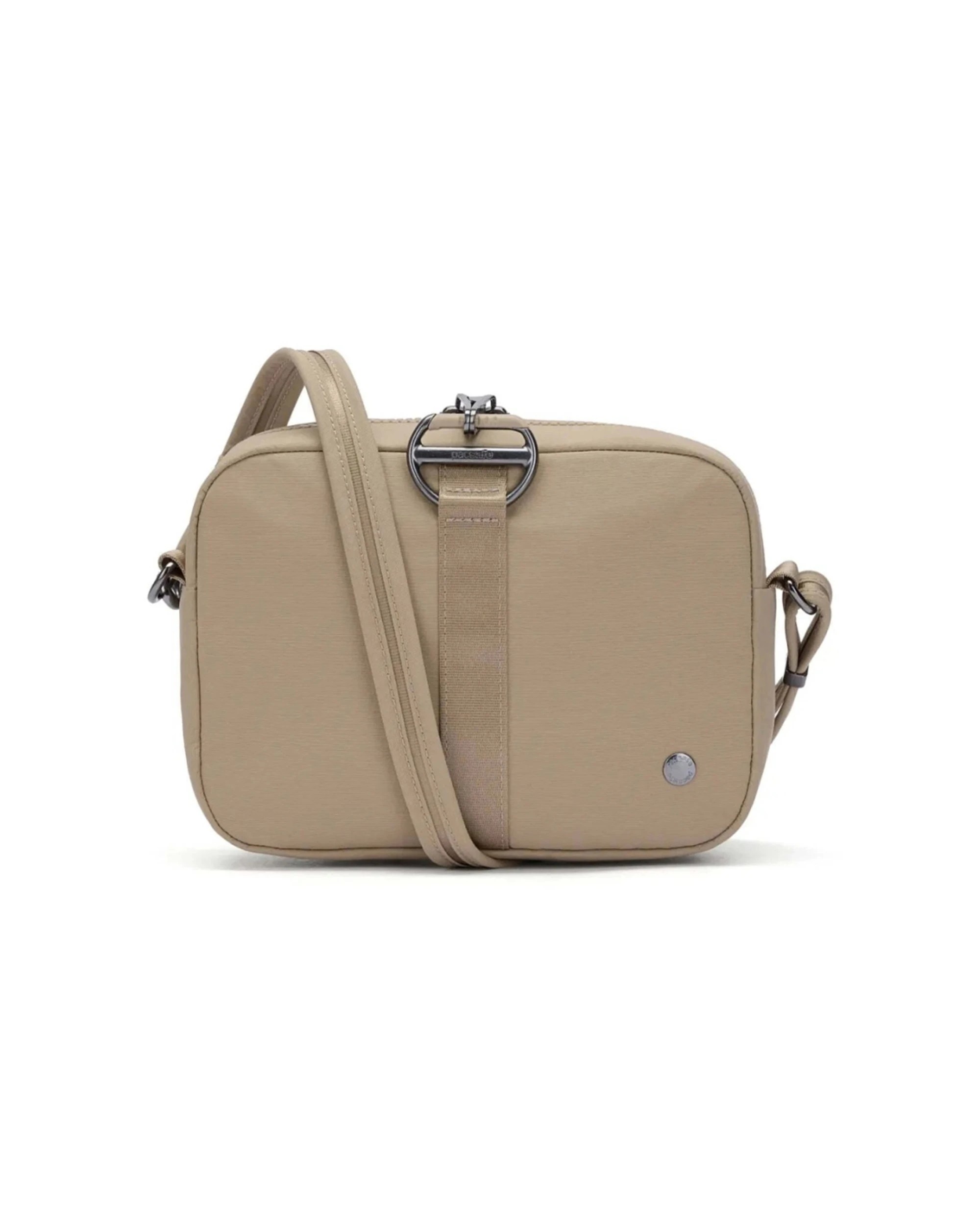 1 Pacsafe Citysafe CX Anti-Theft RFID Blocking Square Crossbody Bag Taupe - Blue, 1 of 5