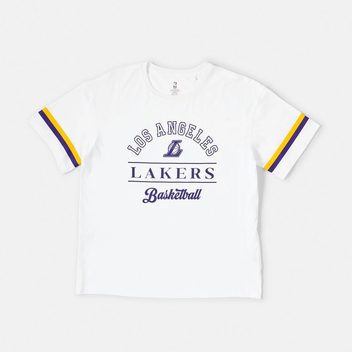 1 Official NBA Adult Lounge T-shirt Lkrs 7c32, 1 of 6