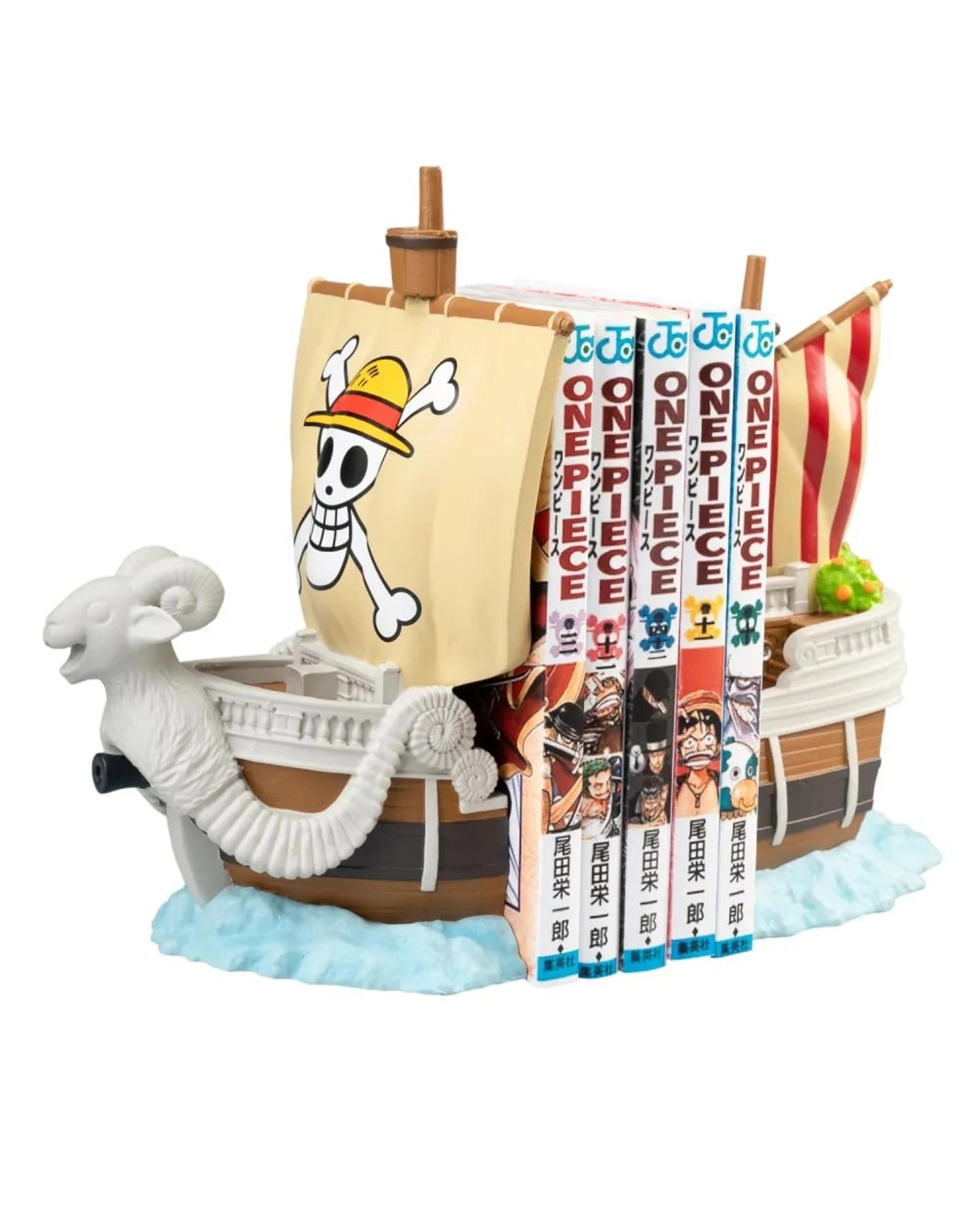 2 One Piece Going Merry Bookends, 2 of 4