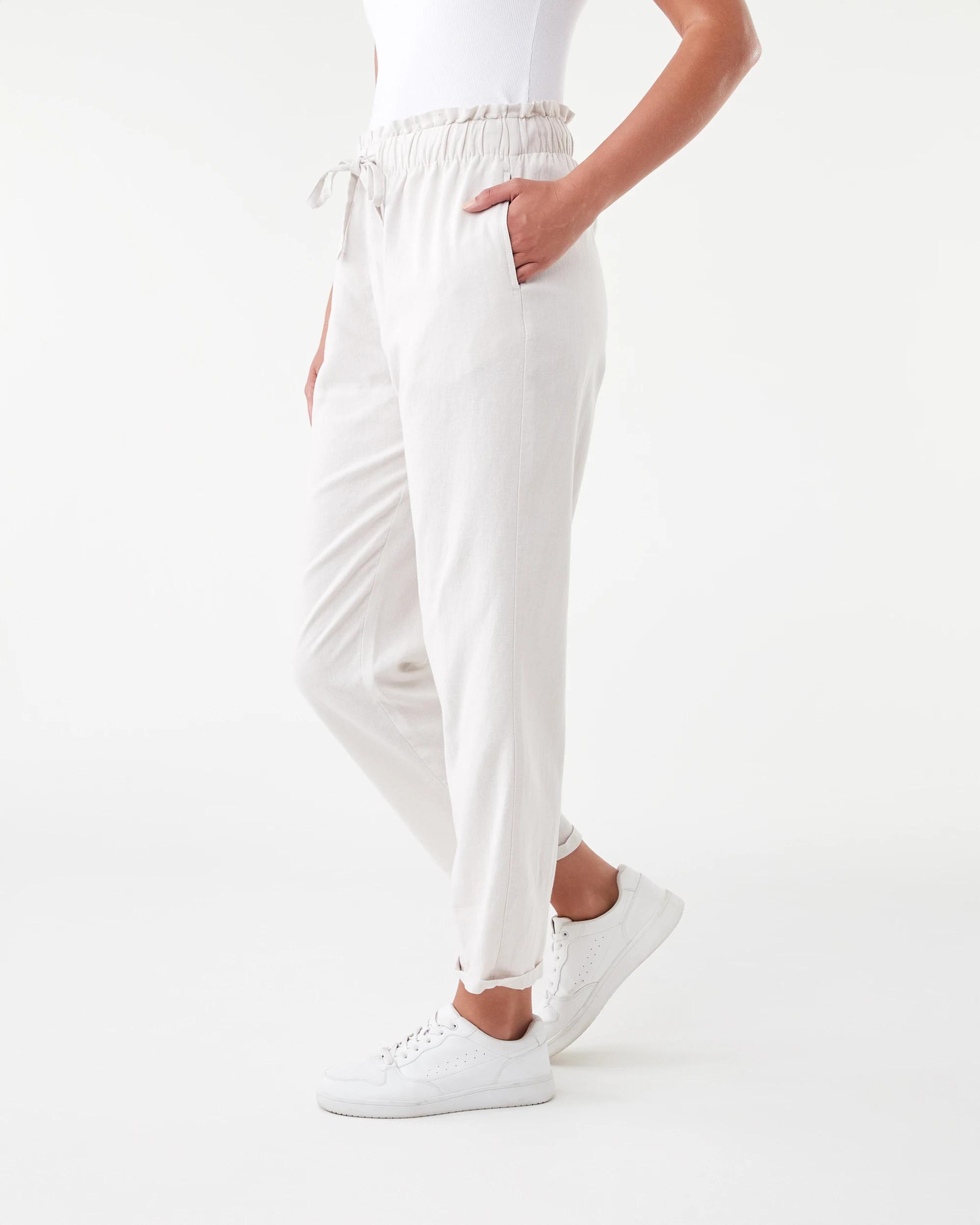 2 Drawstring Pants Nat Beige, 2 of 6