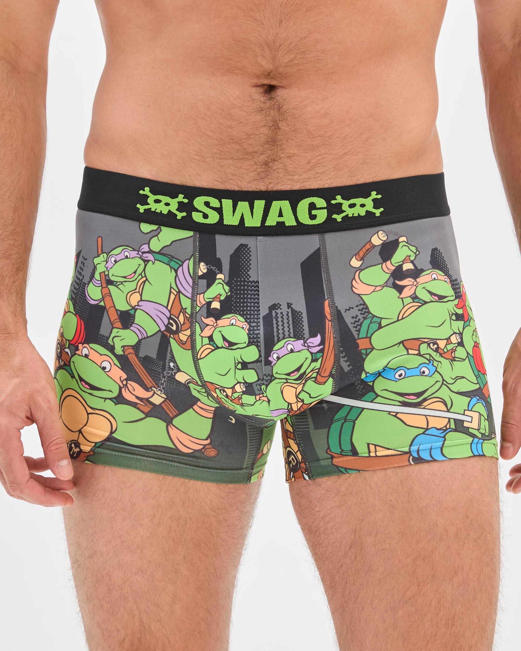 1 Swag Licensed Trunks - Teenage Mutant Ninja Turtles GREEN, 1 of 4