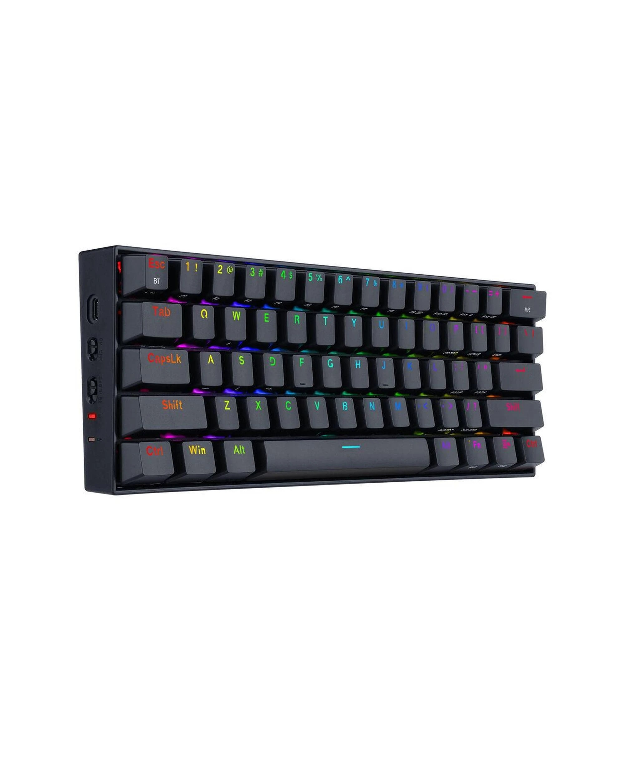 3 Redragon K530RGBPro Draconic Elite Black 60% Wireless Mechanical Keyboard, 3 of 10