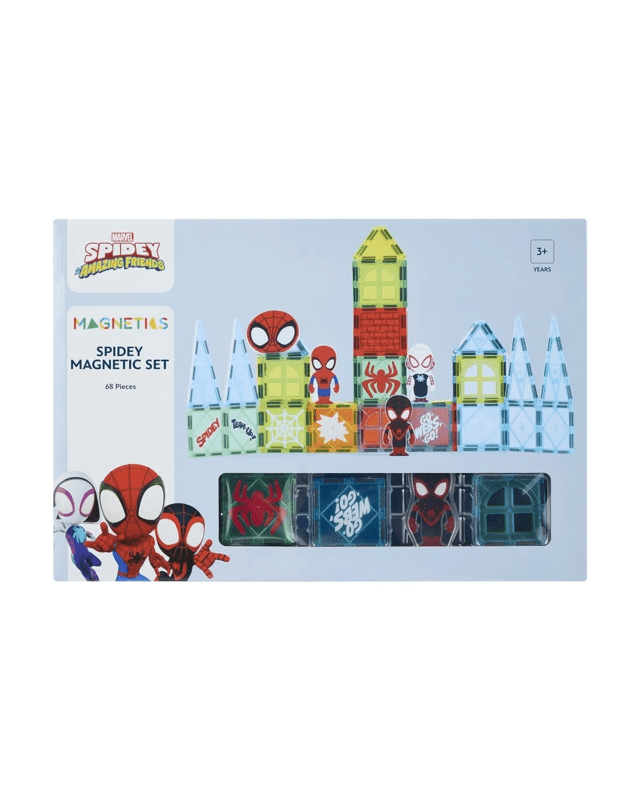 68 Piece Marvel Spidey and His Amazing Friends Spidey Magnetic
