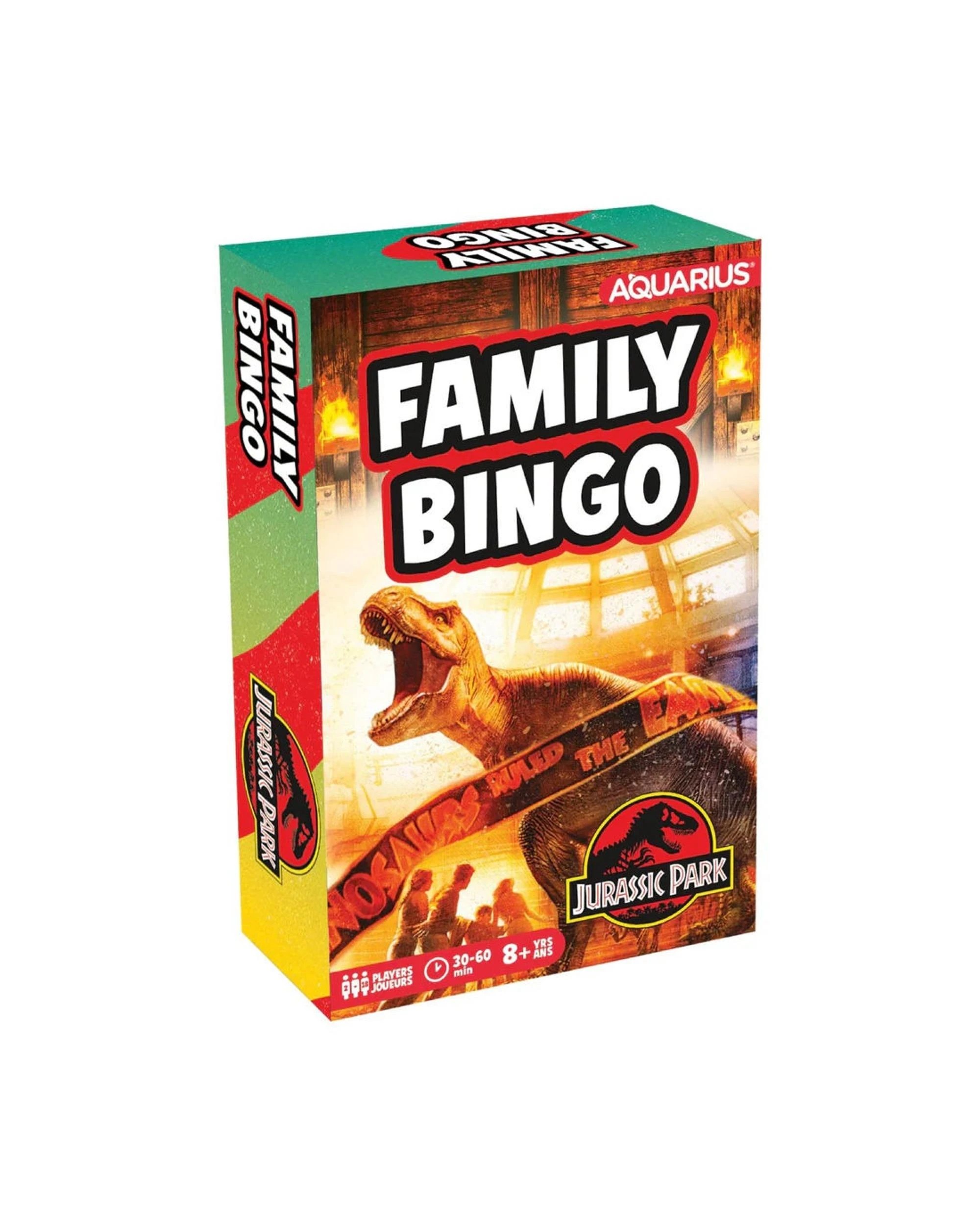 1 Aquarius Jurassic Park Family Bingo, 1 of 2