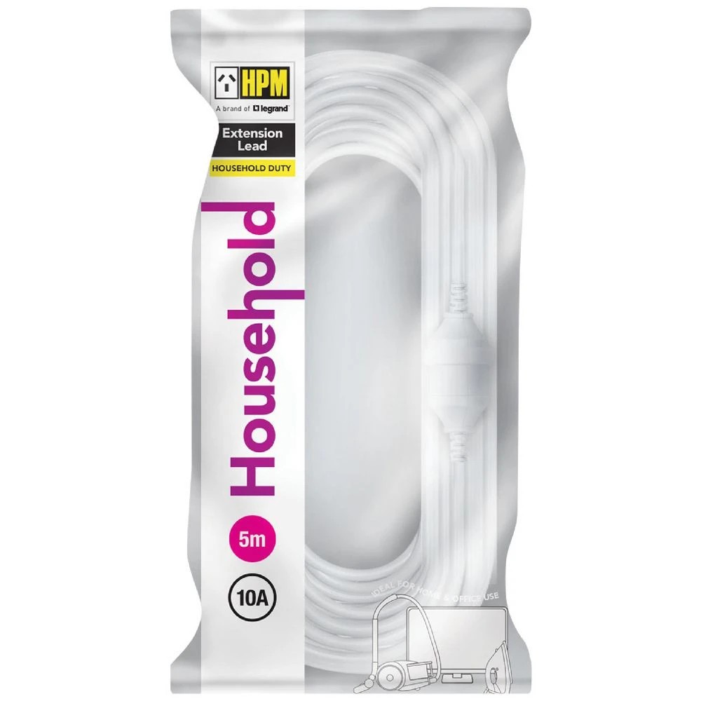 1 HPM Household Duty Extension Lead 5m, 1 of 1