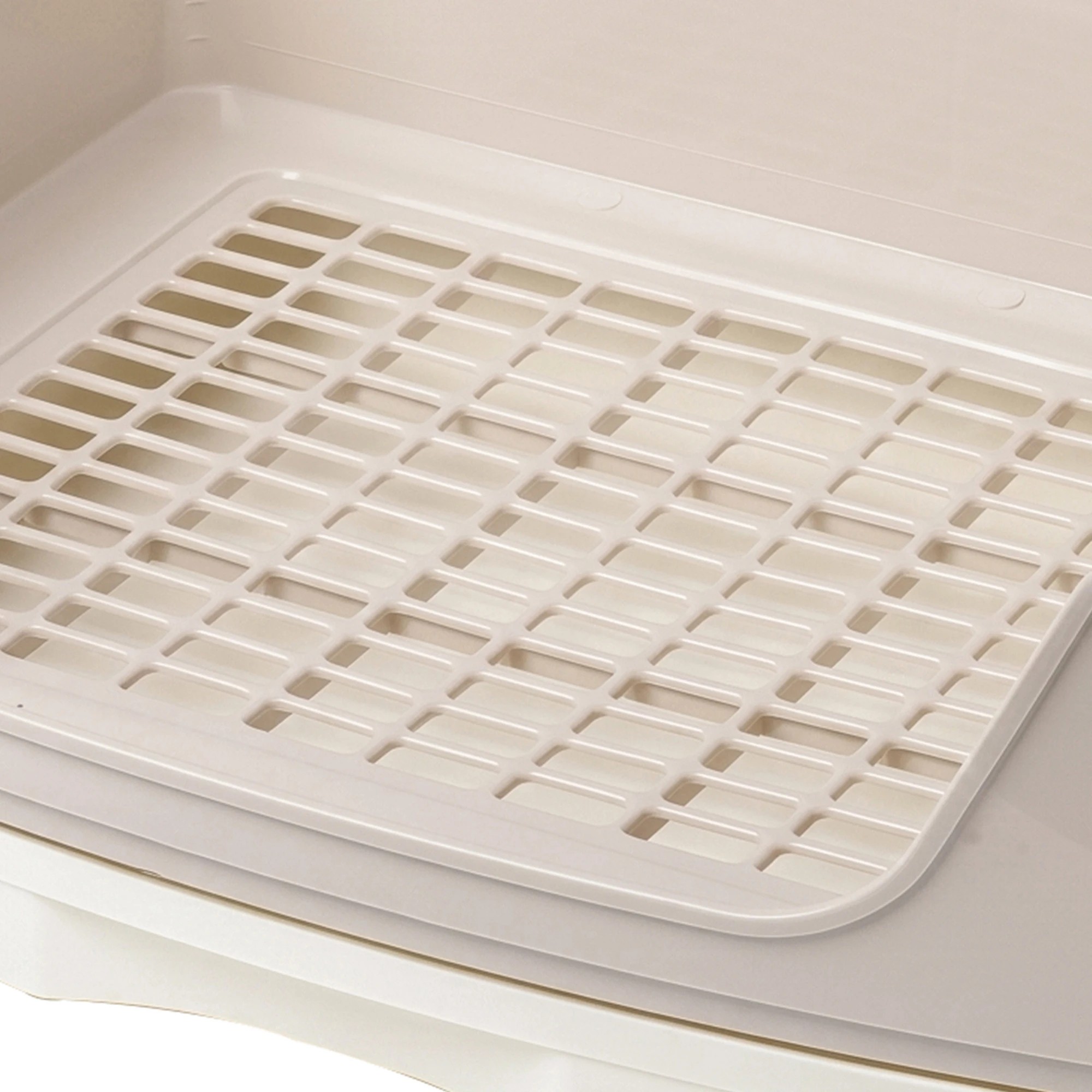 4 PaWz Rabbit Litter Tray Drawer Box Easy-Clean Secure for Indoor Cage Use Brown, 4 of 8