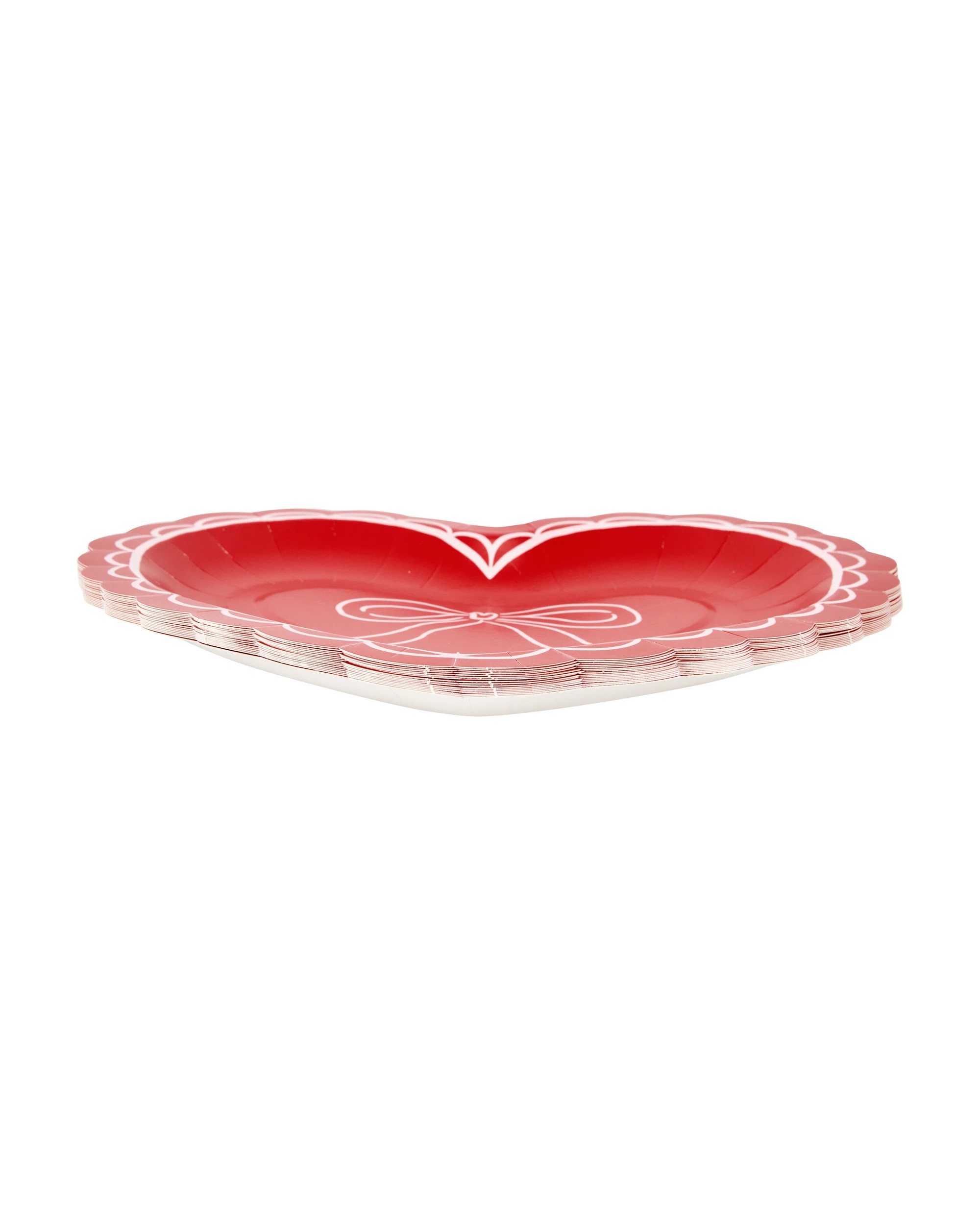 2 16 Piece Heart Shaped Paper Plates, 2 of 4