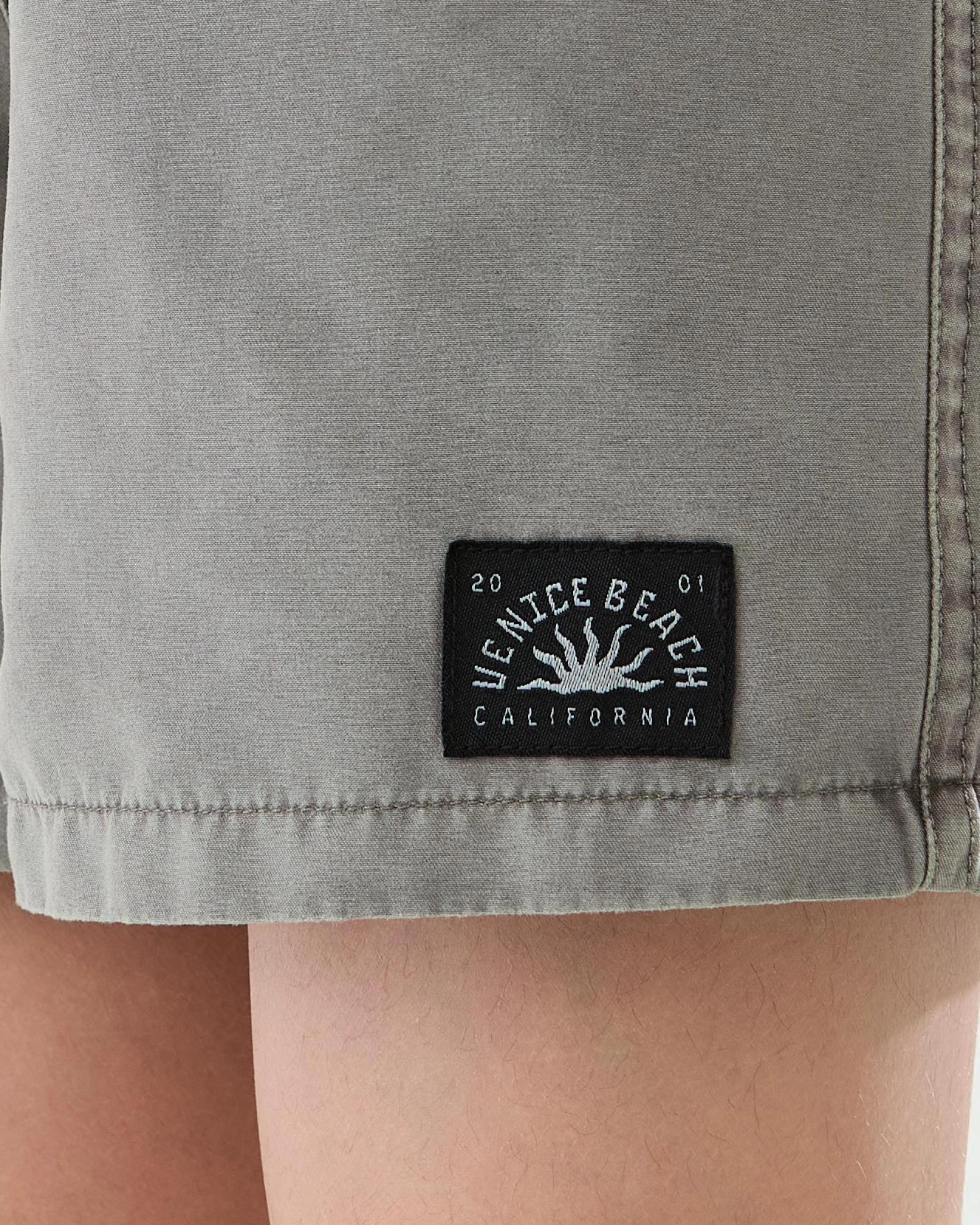 4 Washed Swim Boardshorts Grn Beetle, 4 of 6