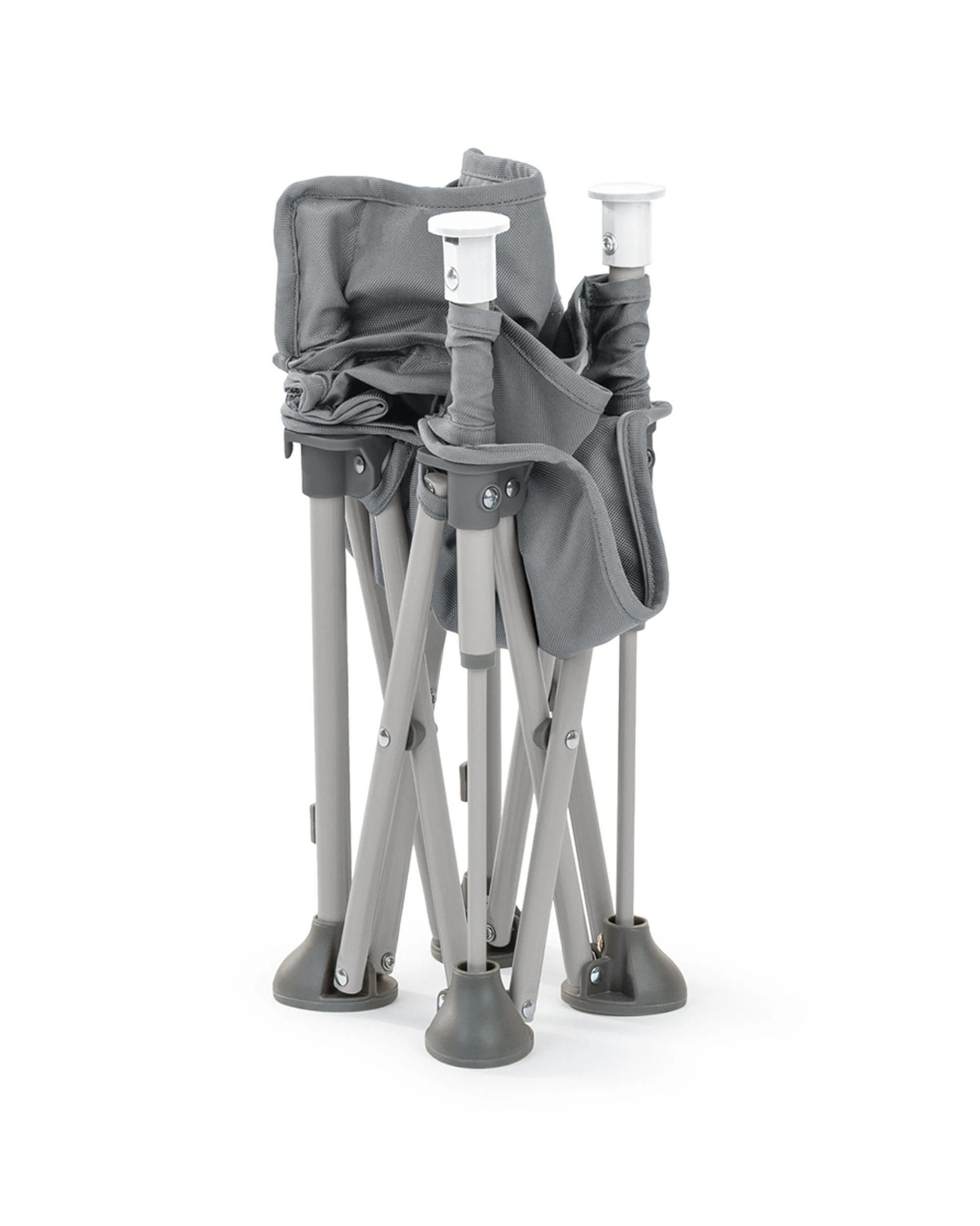 5 Bright Starts Pop N Sit Baby Portable Booster Seat 6 Months Plus - Grey, 5 of 6