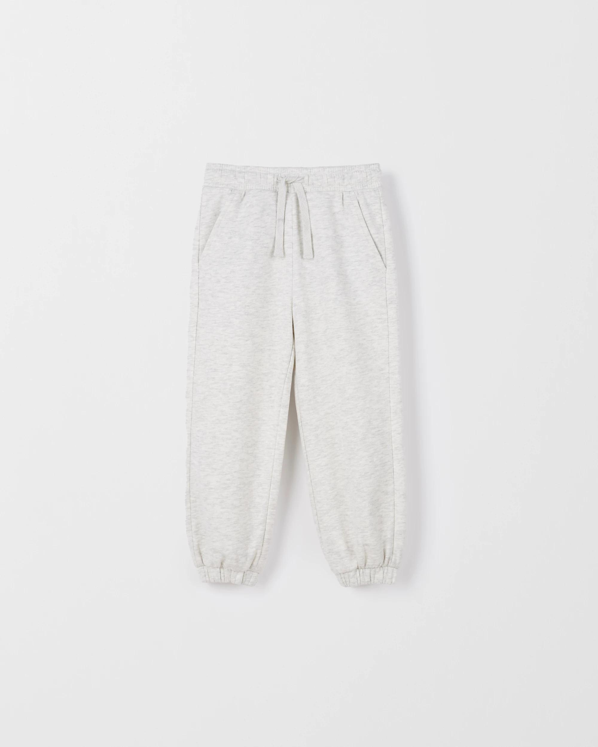 1 Target Kids Australian Cotton Blend Trackpants GREY MARLE, 1 of 2