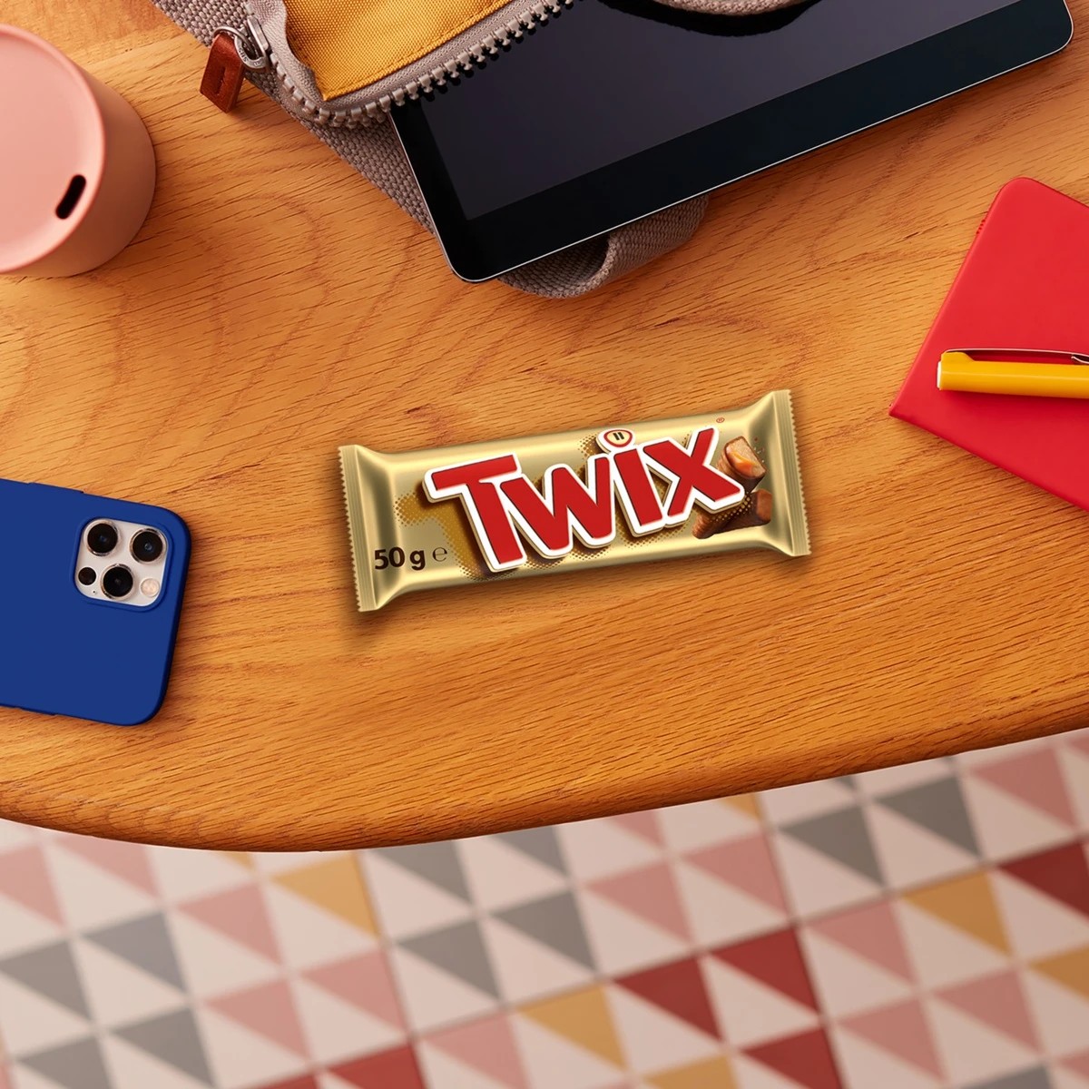 4 Twix Chocolate Bar with Biscuit & Caramel 50g, 4 of 6