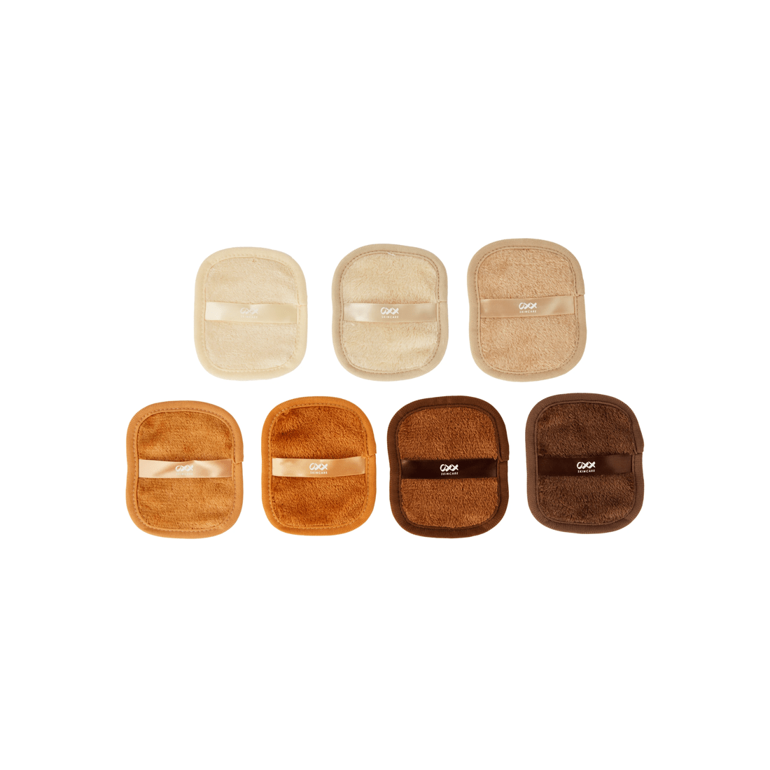 2 OXX Skincare 7 Pack Makeup Eraser Cleansing Cloths - Brown, 2 of 6