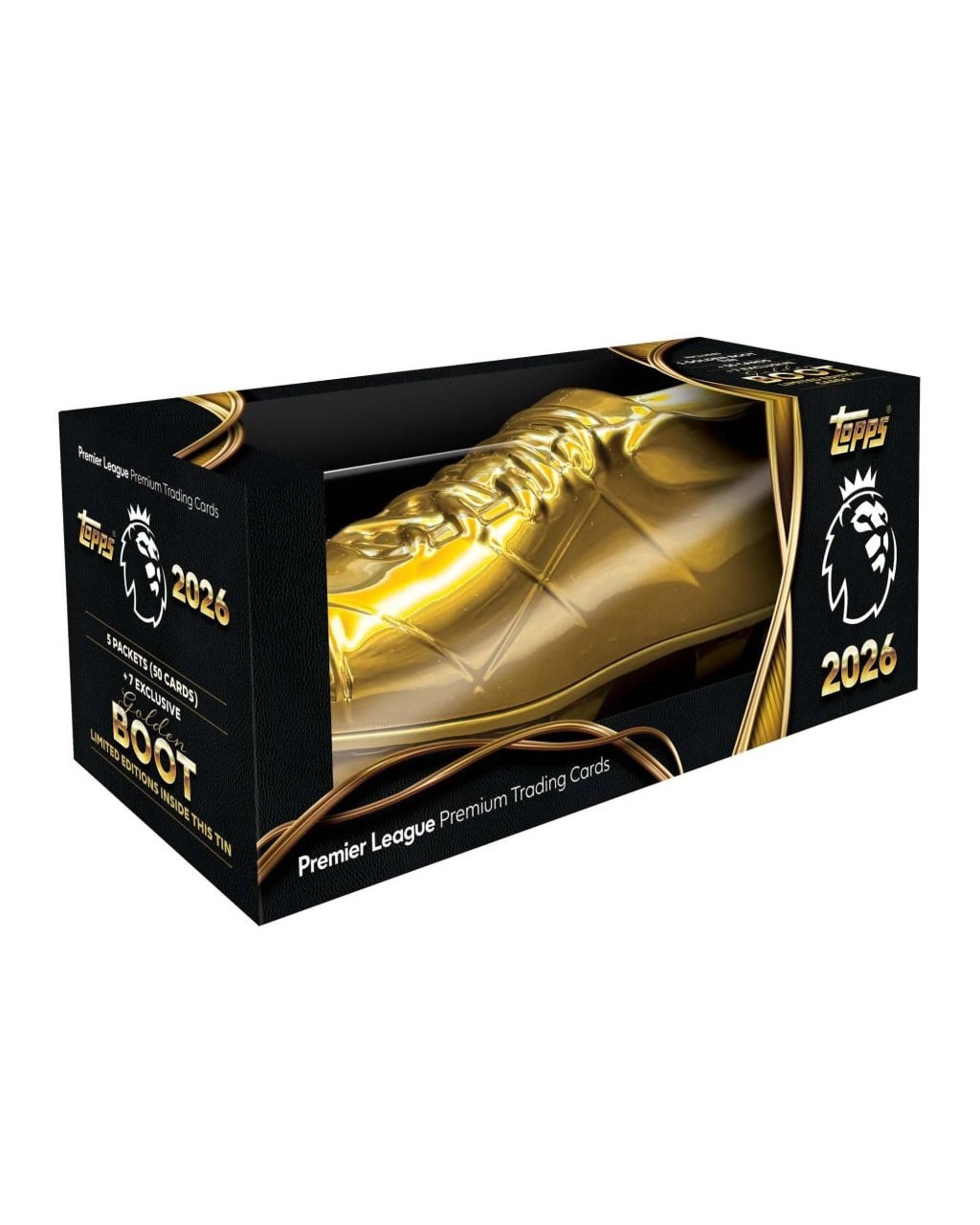 1 Topps 2026 Premier League Trading Cards Golden Boot Tin, 1 of 5