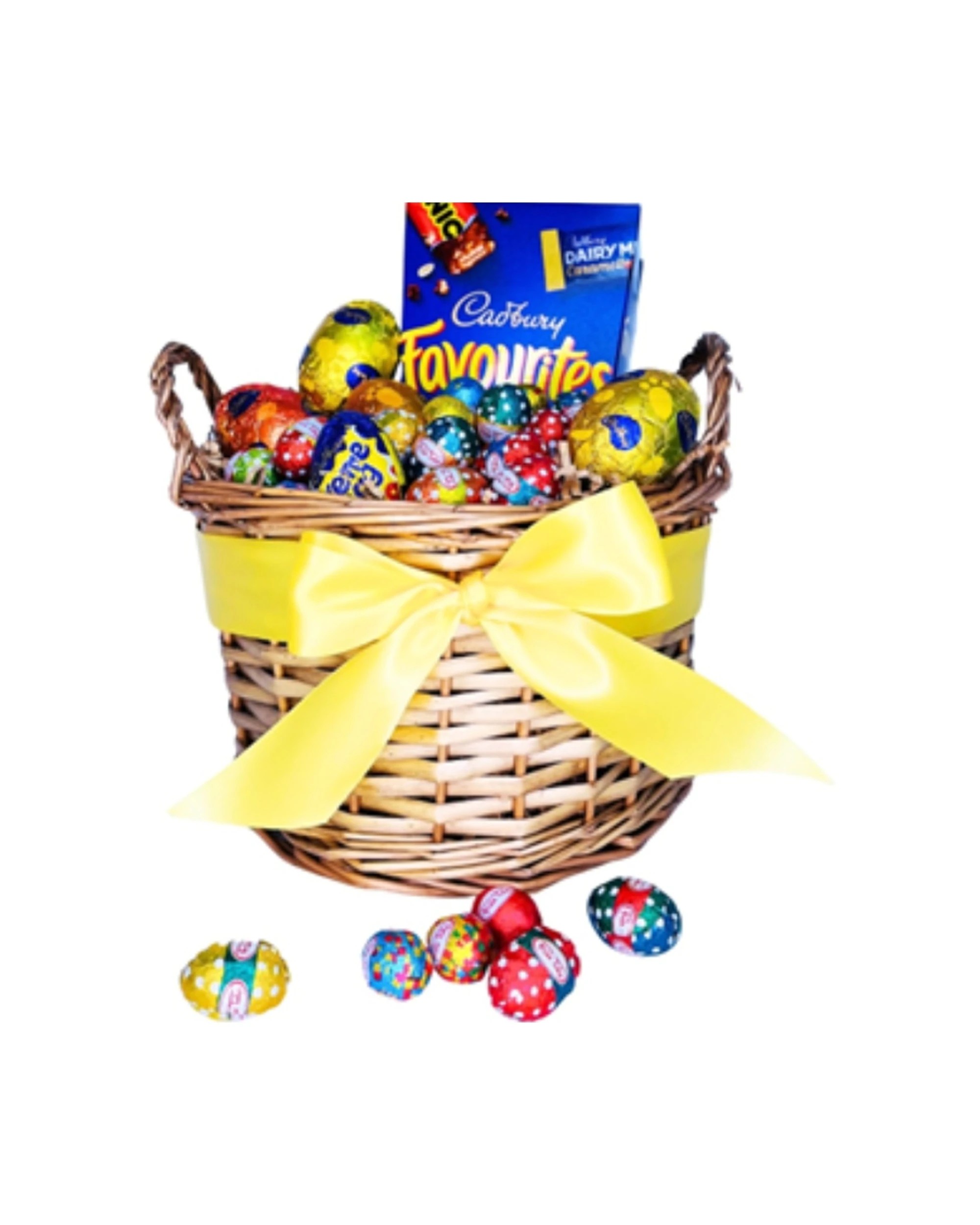 1 Gift Basket Cadbury Easter Favourites Hamper Iconic Treats Colourful Eggs - Multi, 1 of 2