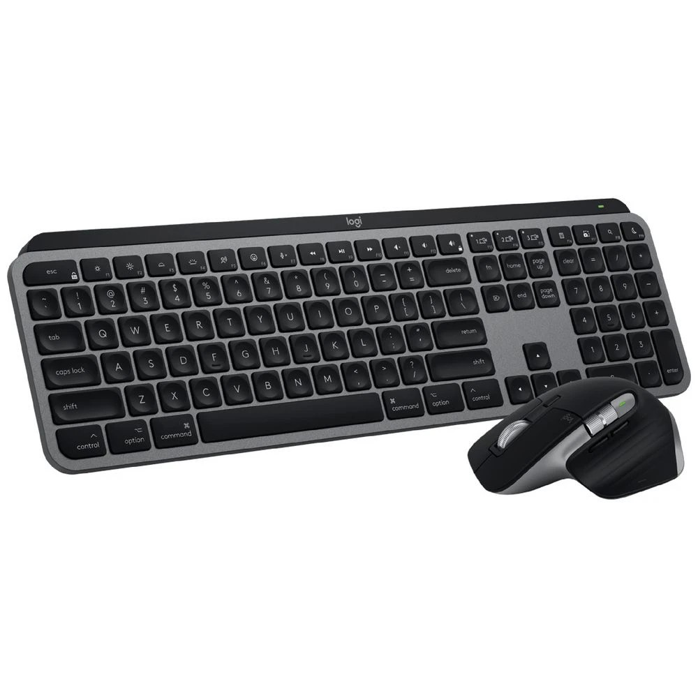 5 Logitech MX Keys S Wireless Keyboard and Mouse Combo Mac Grey, 5 of 10