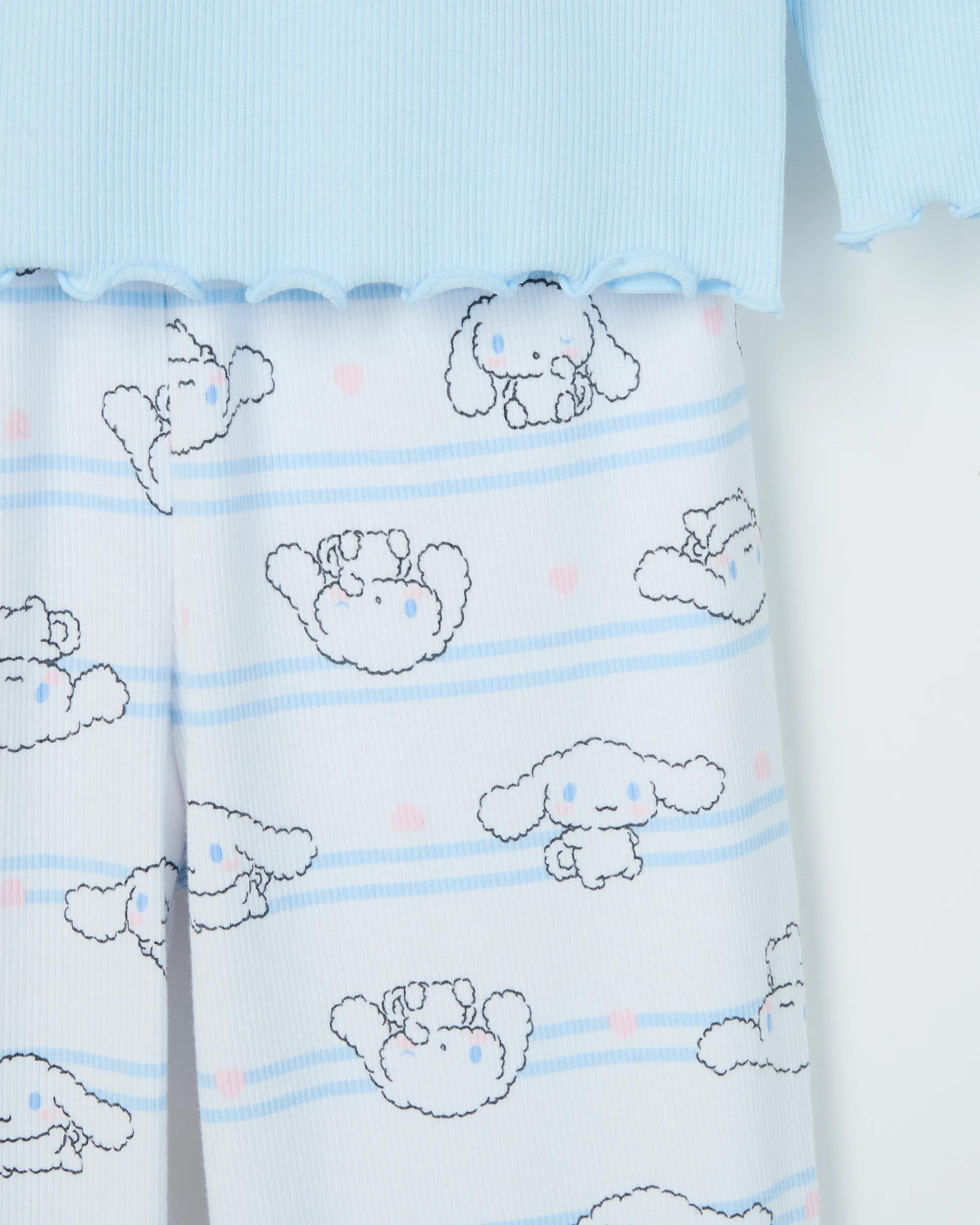 3 Hello Kitty Australian Cotton Younger Girls Knit Pyjama Set CINNAMOROLL, 3 of 3