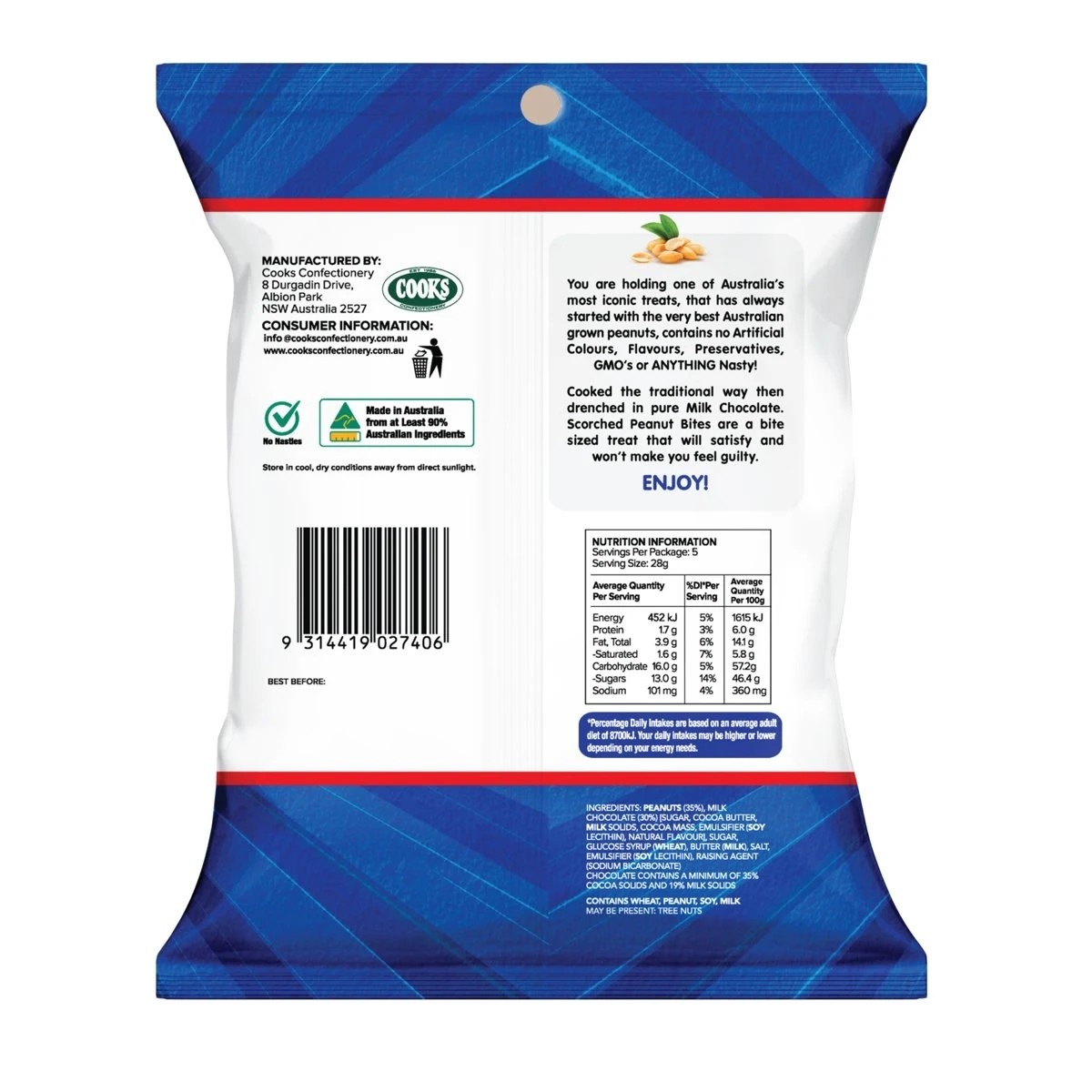 2 Cooks Scorched Peanut Bites 140g, 2 of 2