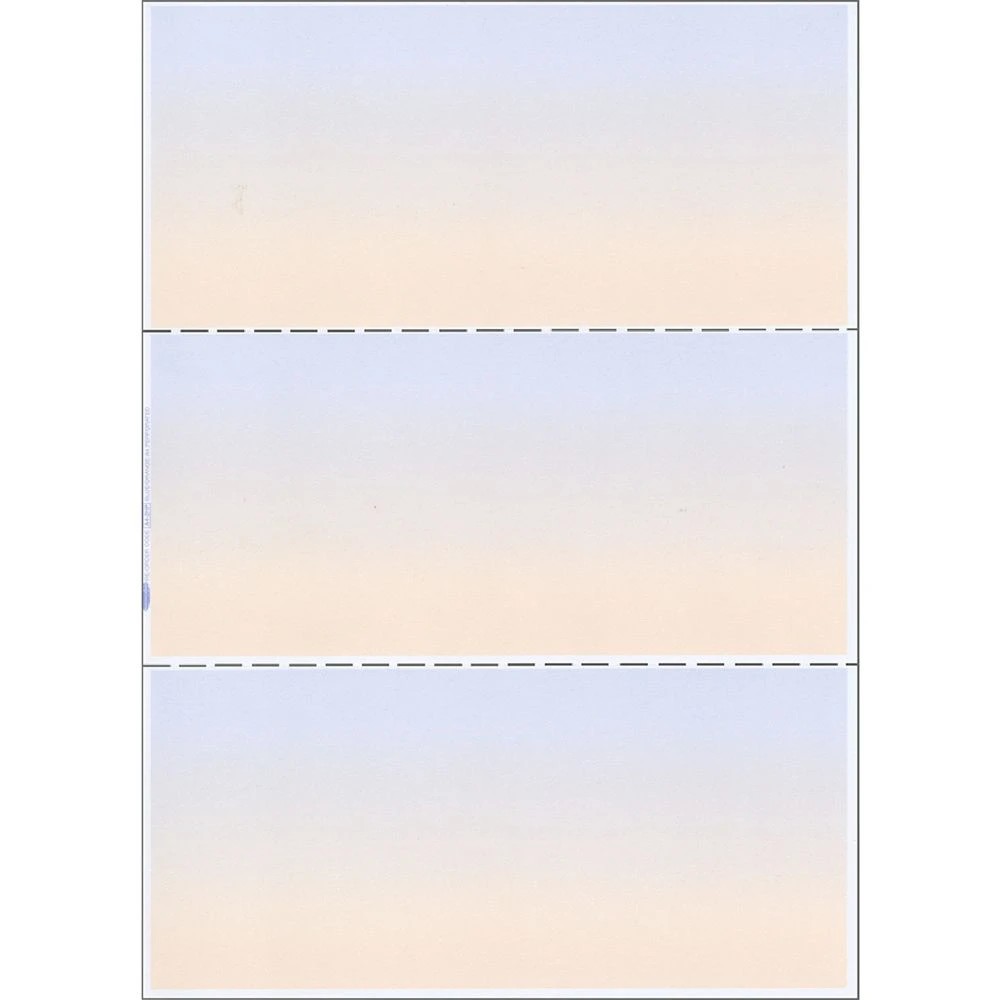 1 Rediform A4 Laser Form Perforated Thirds Paper 500 Sheets, 1 of 1