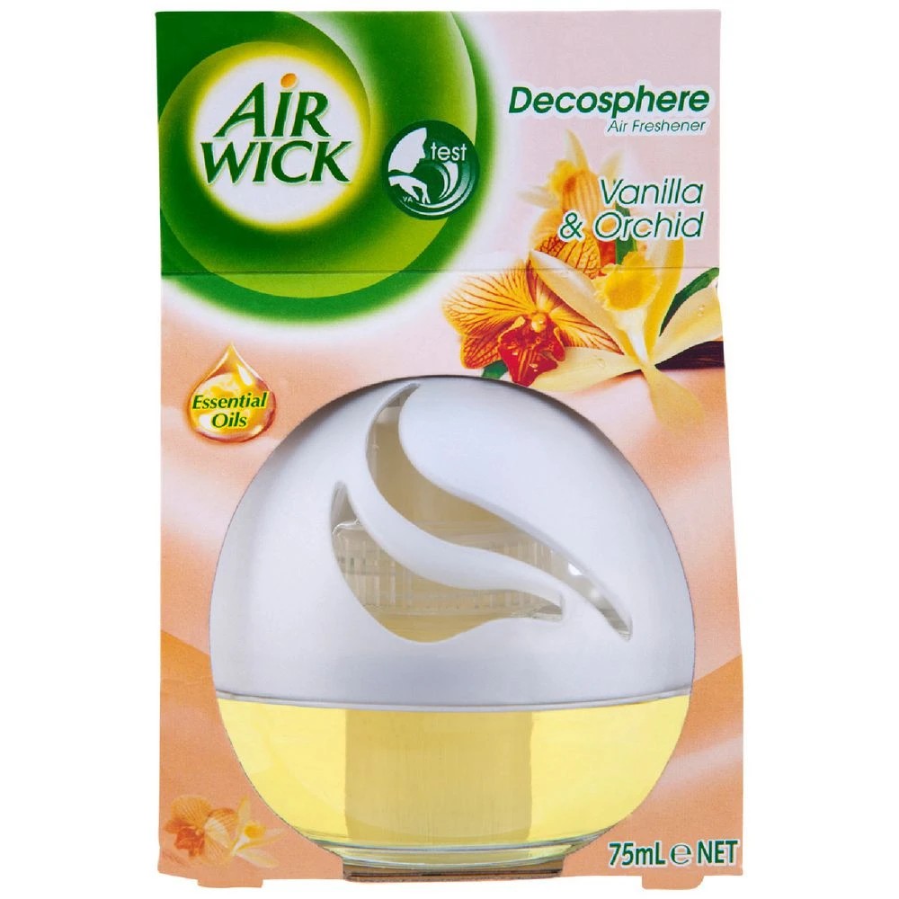 1 Air Wick Decosphere Vanilla and Orchid 75mL, 1 of 3