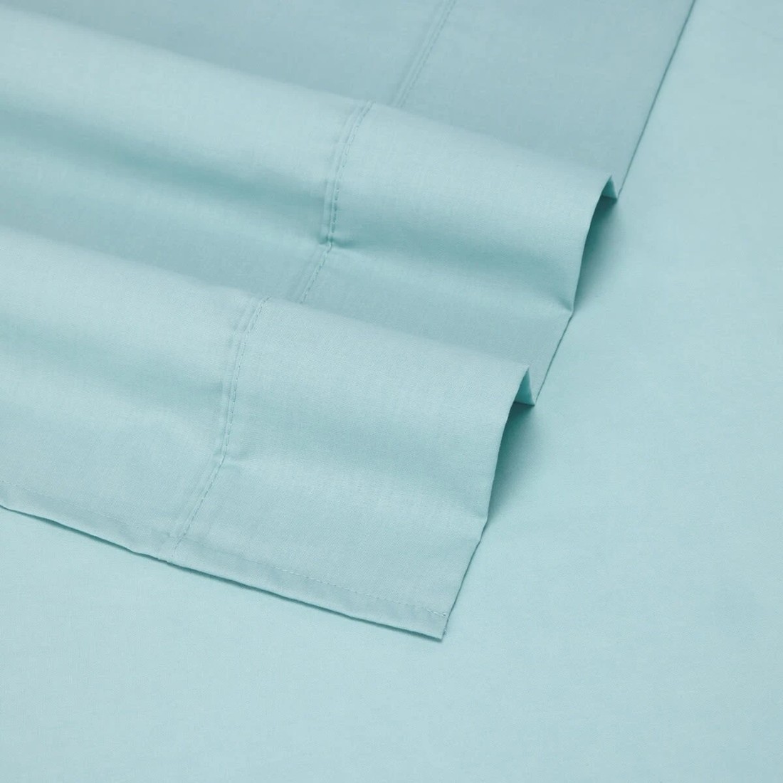 4 180 Thread Count Sheet Set - Single Bed, Marine, 4 of 7